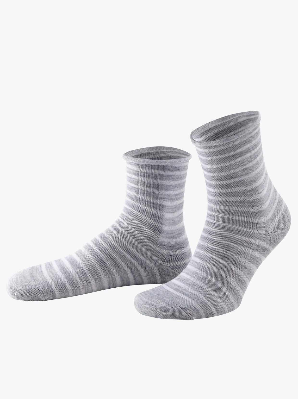 wäschepur Dámske ponožky - sivá melírovaná