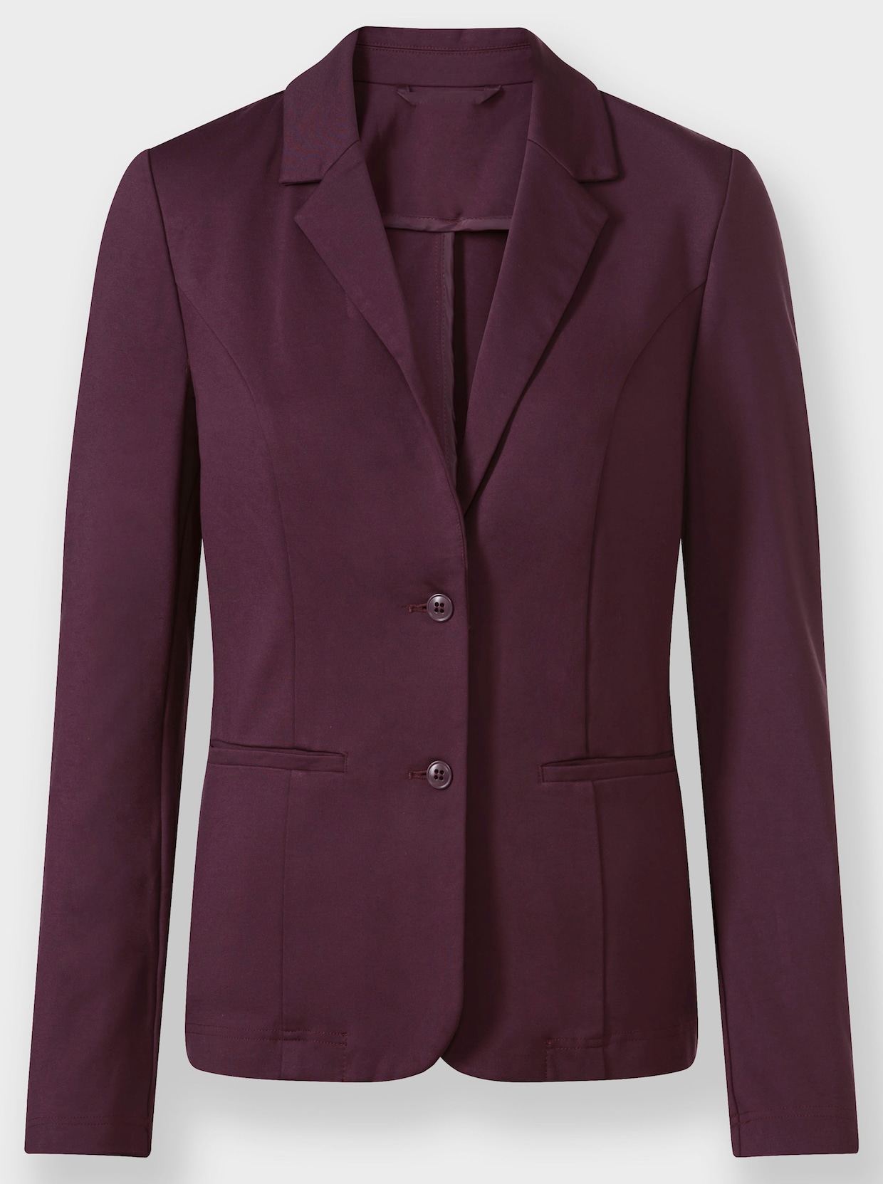 Jerseyblazer - burgund