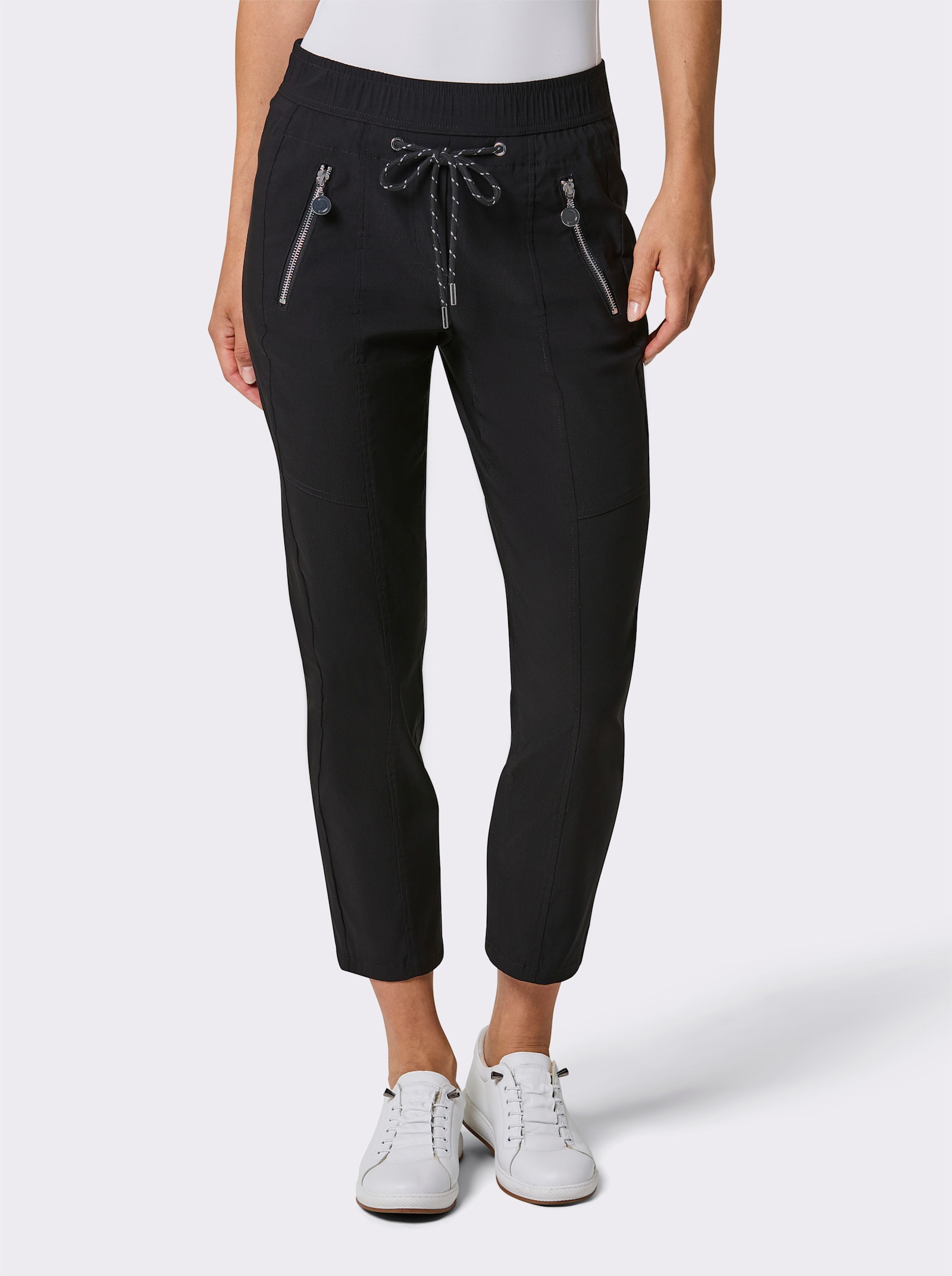 CREATION L PREMIUM Edel-Jogpants mit Modal - schwarz