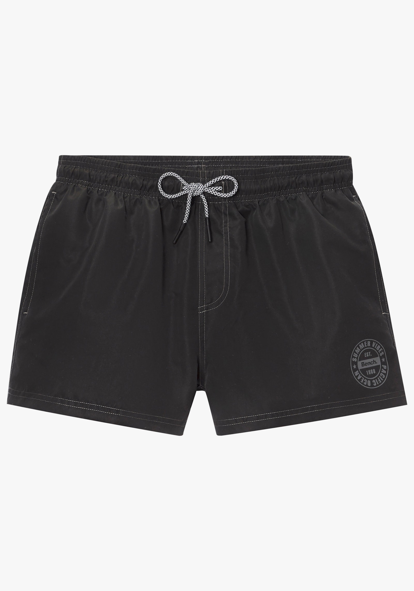 Bench. Badeshorts - schwarz