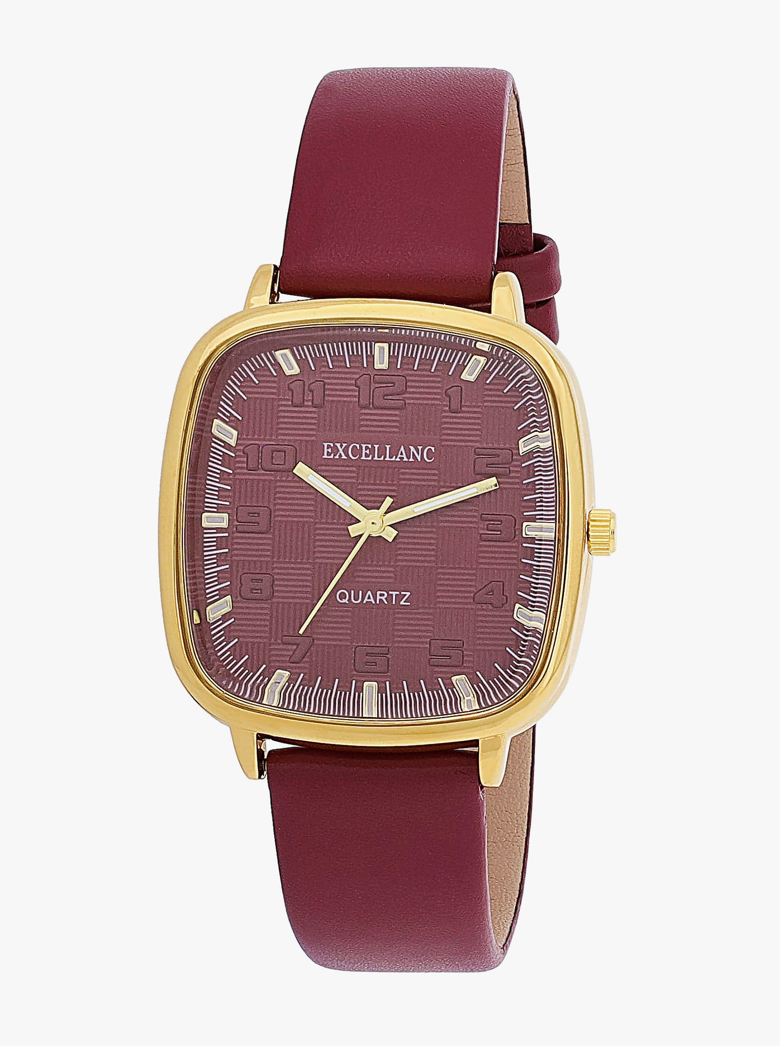 Damenuhr - bordeaux