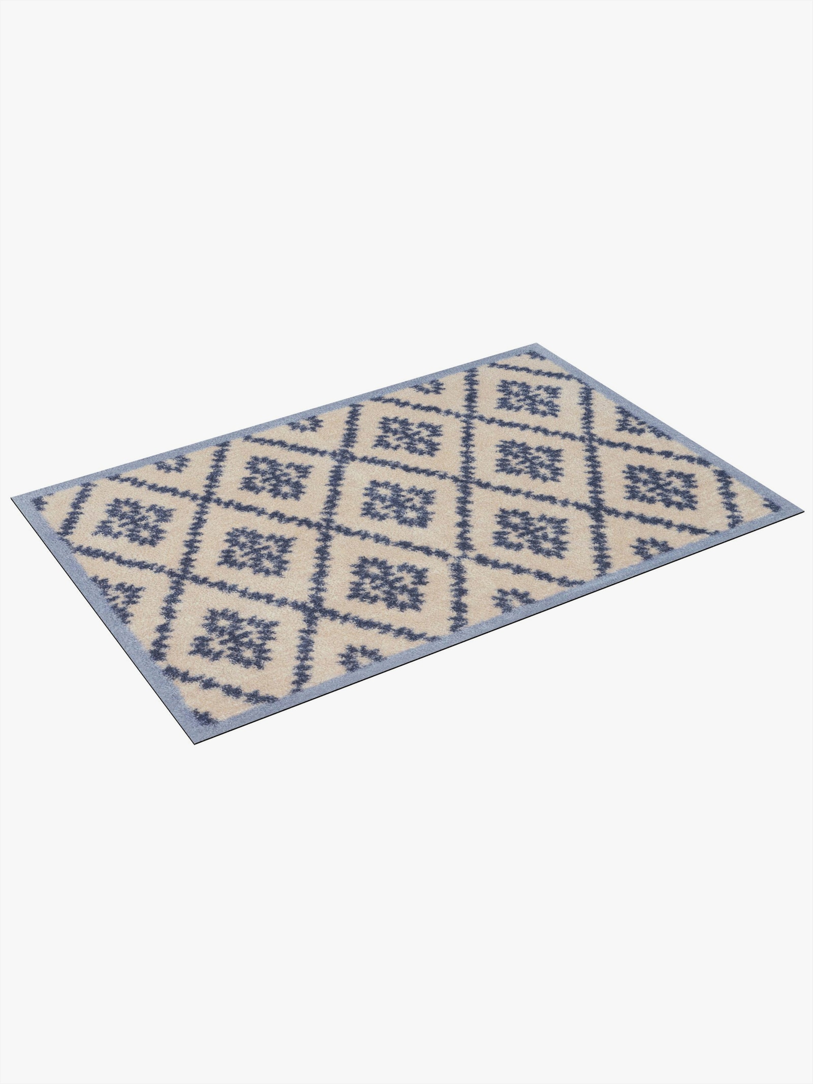 Turtle Mat Fußmatte - ecru-bleu