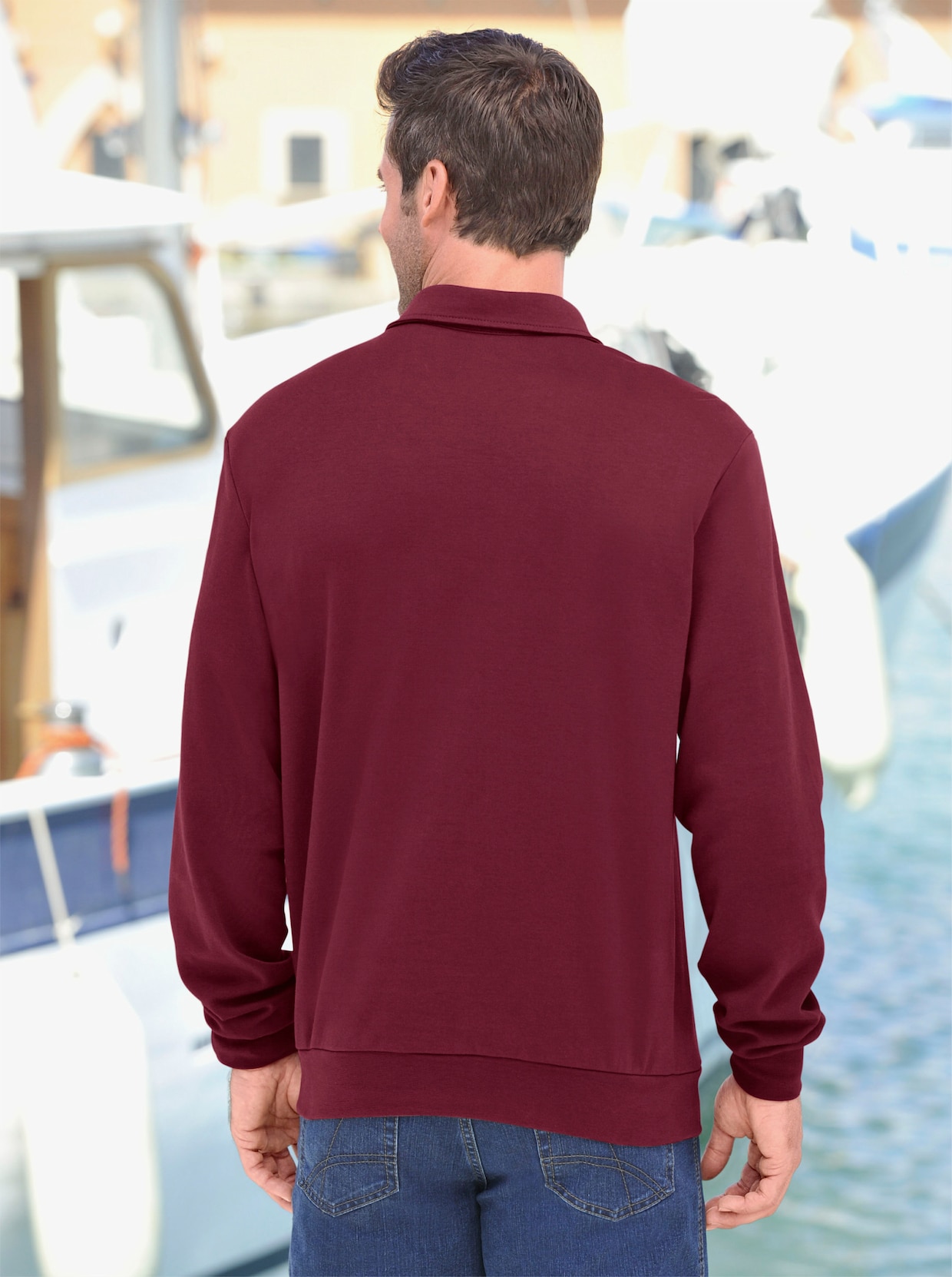 Marco Donati Longsleeve - bordeaux