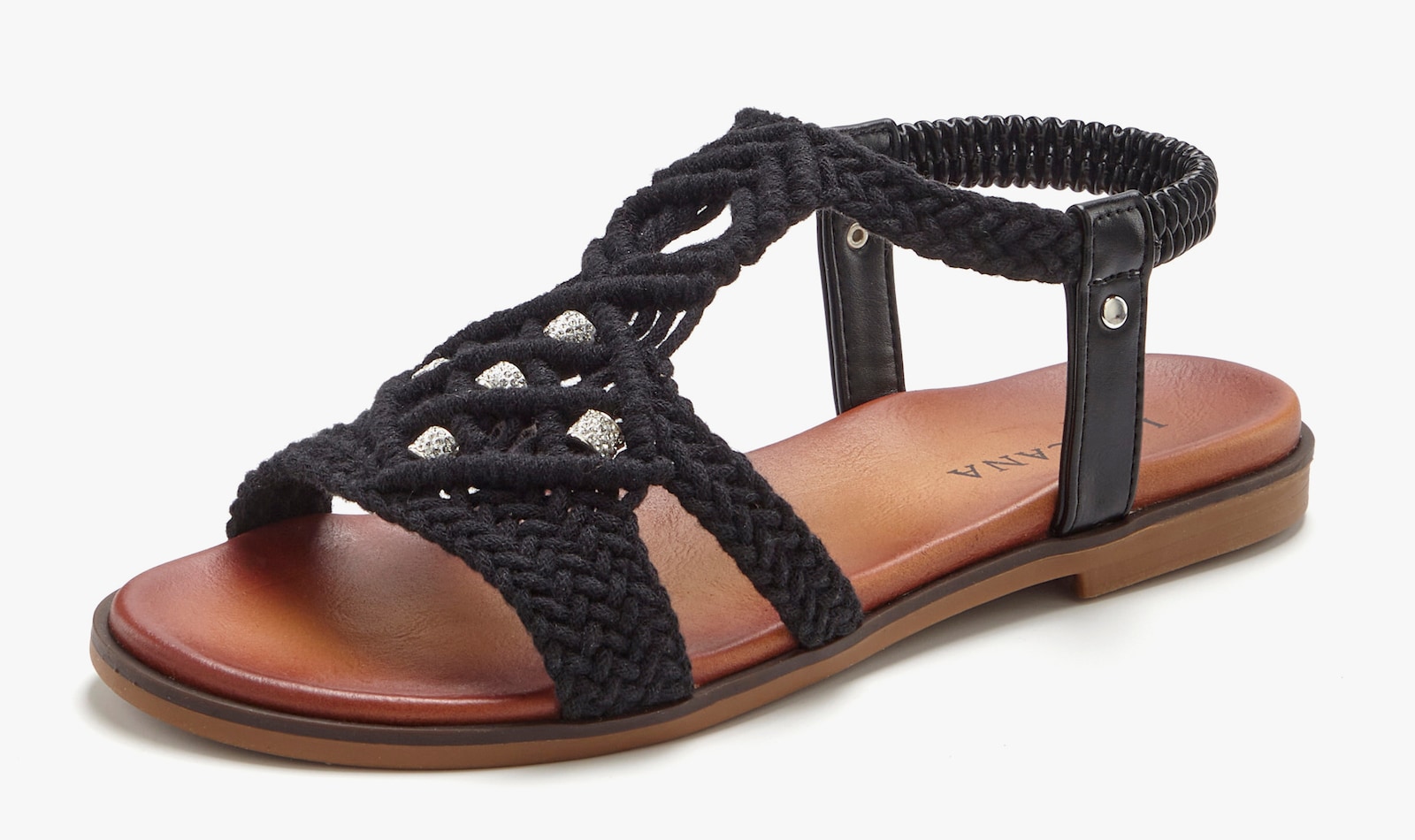 LASCANA Sandale - schwarz