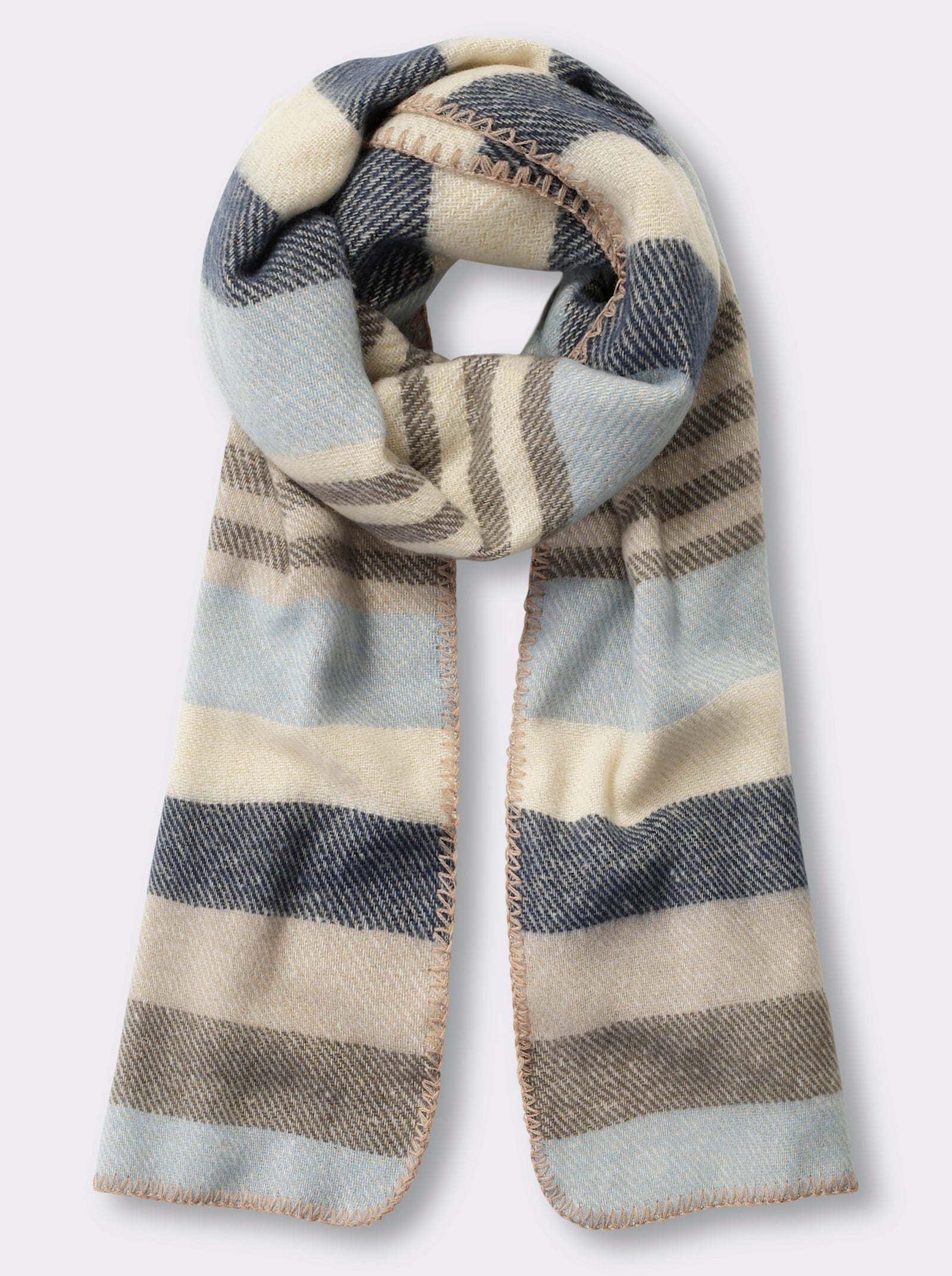 heine Sjaal - blauw