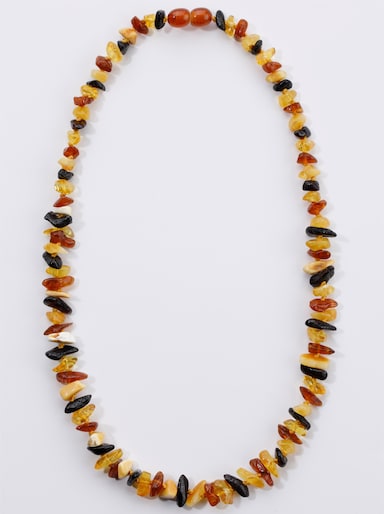 Collier - ambre jaune