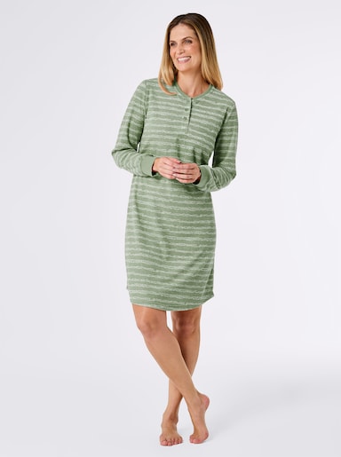 wäschepur Nachthemd - eucalyptus-ecru