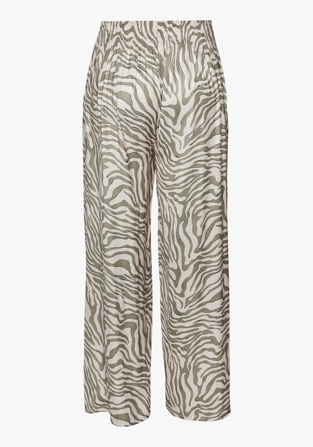 LASCANA Pantalon tissé - kaki-beige imprimé