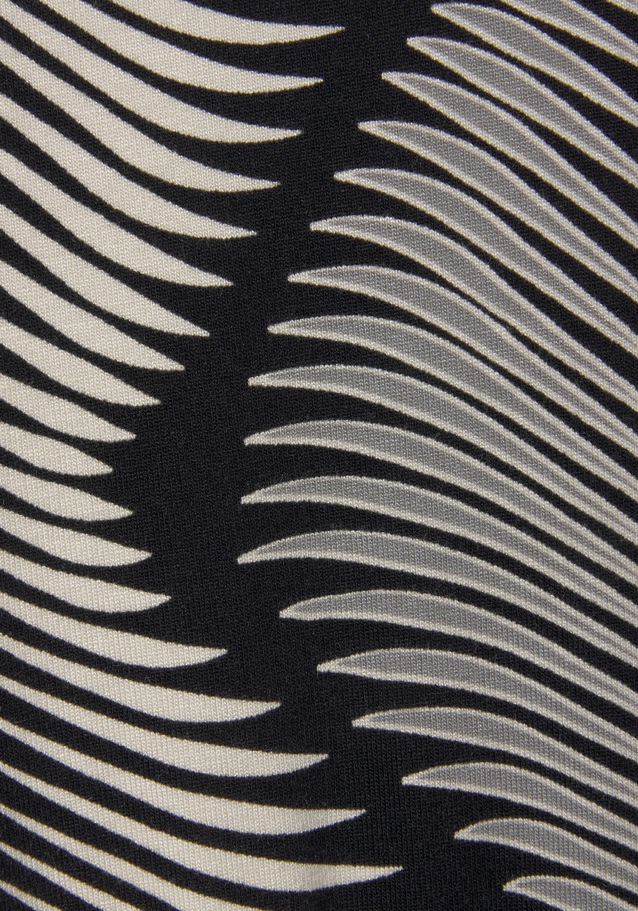LASCANA Nachthemd - zwart/wit bedrukt