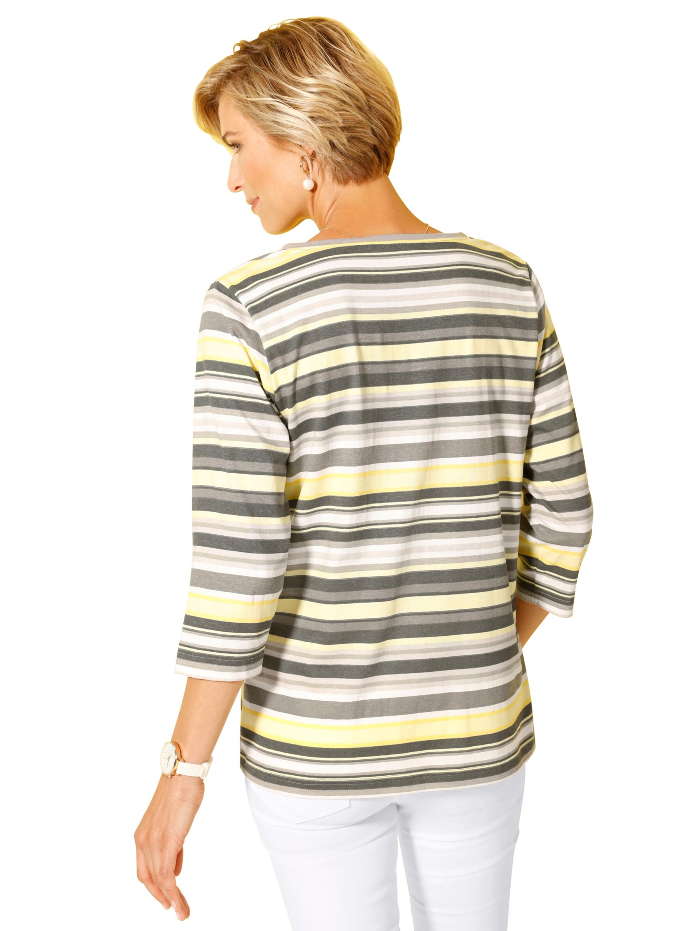 Shirt - gelb-geringelt