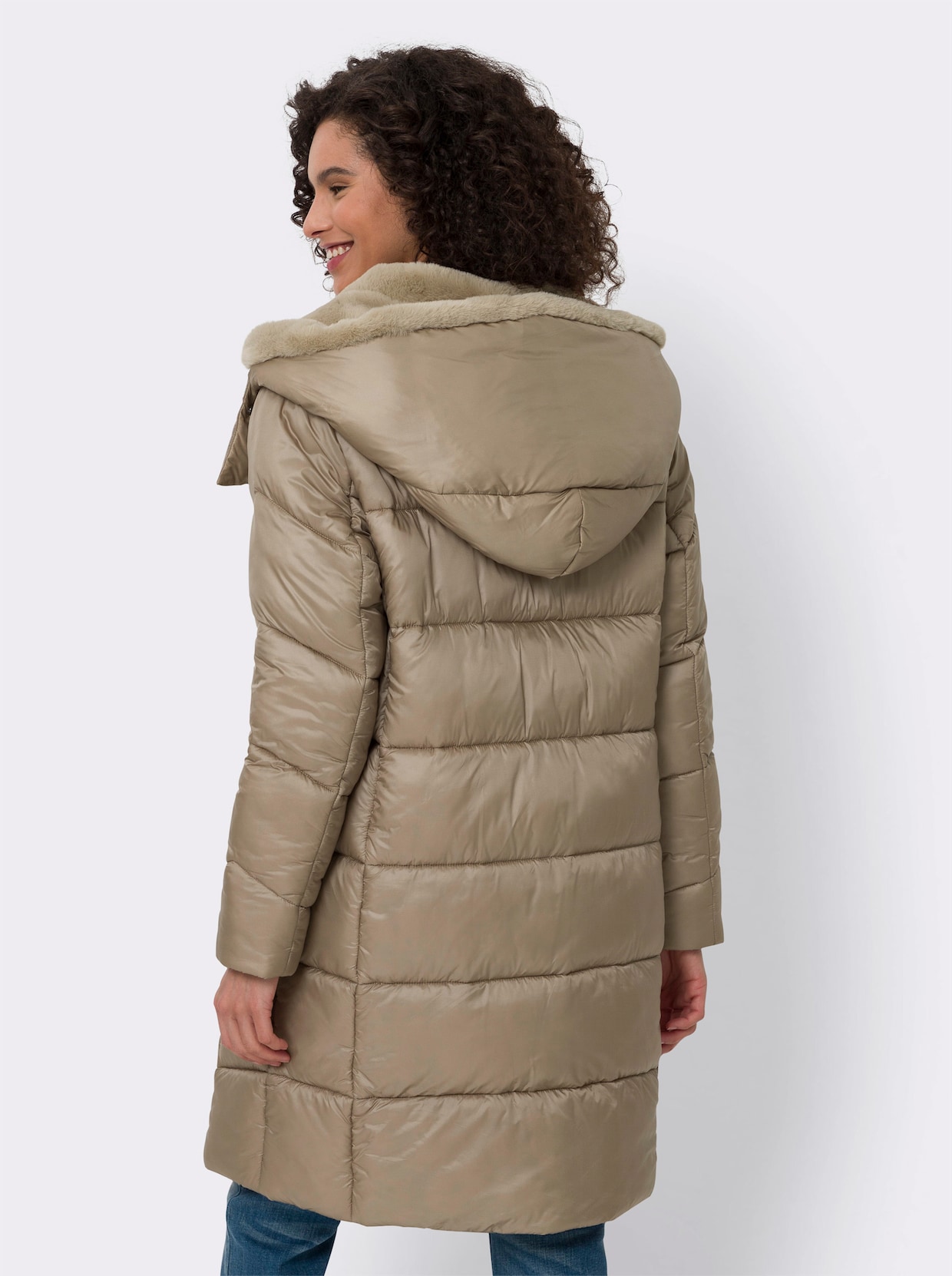 heine Manteau matelassé - beige