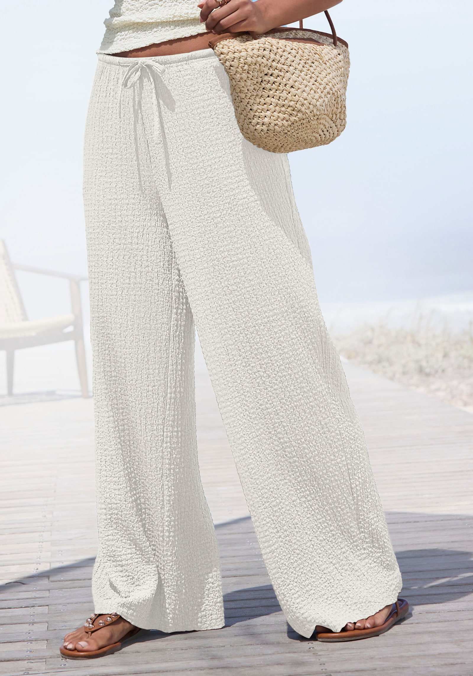 LASCANA Schlupfhose - creme