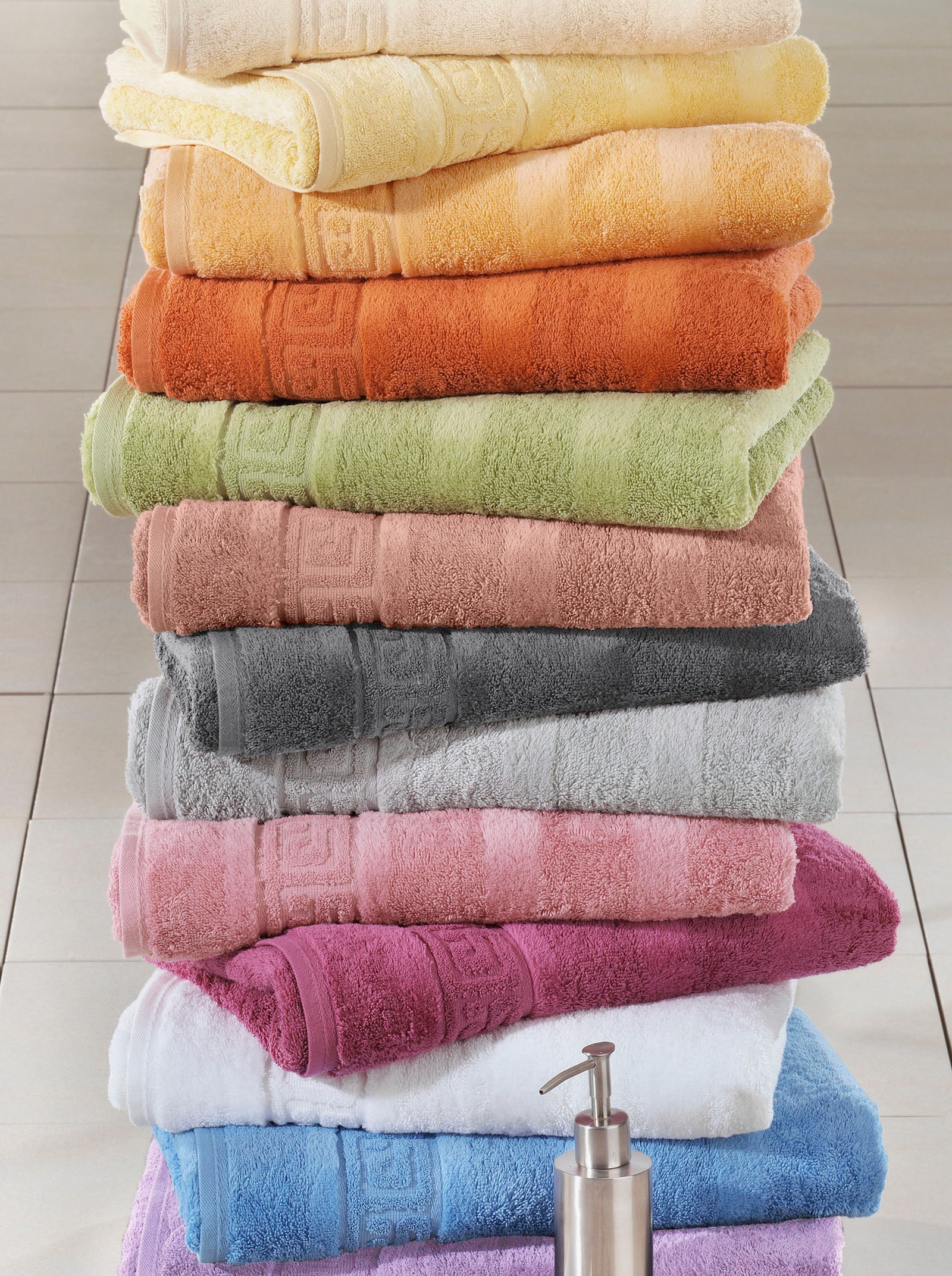 Cawö Handdoek - heide