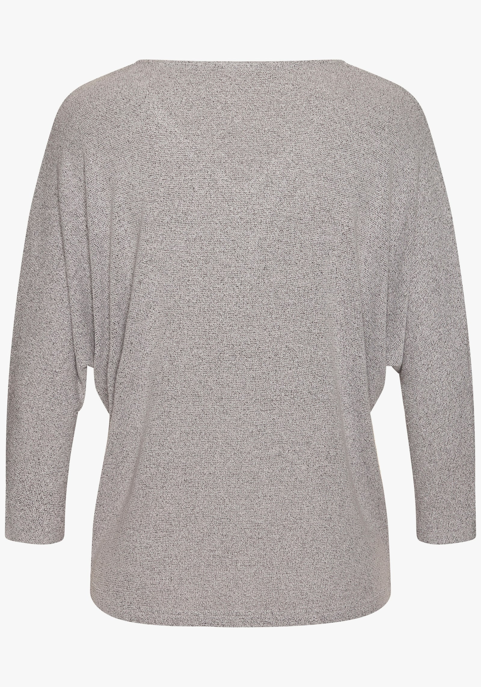 LASCANA 3/4-Arm-Shirt - silbergrau