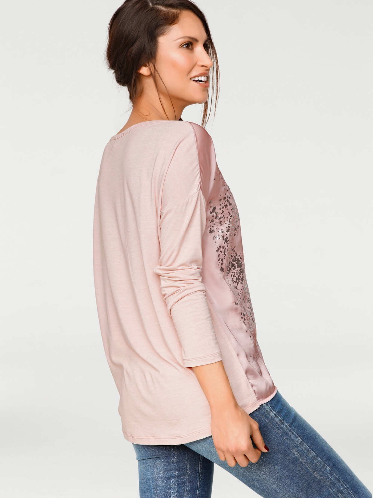 heine Langarmshirt - rosa