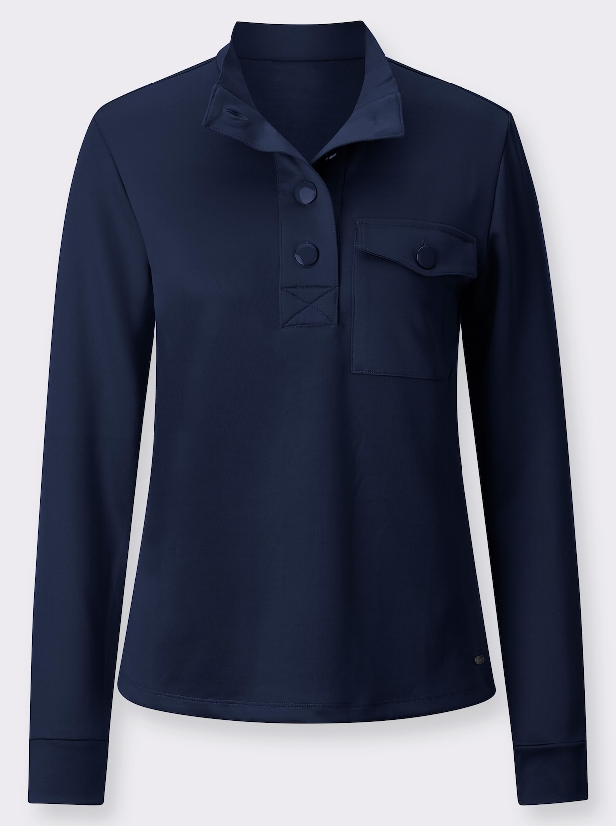 Shirt met lange mouwen - marine