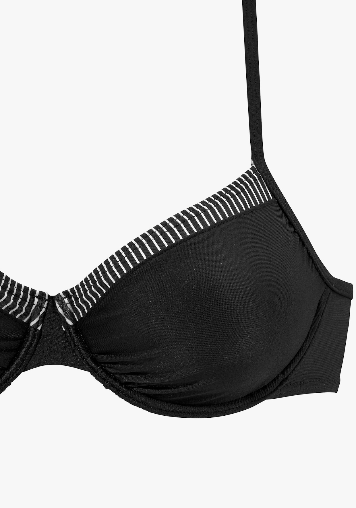 LASCANA Maillot de bain à armatures - noir