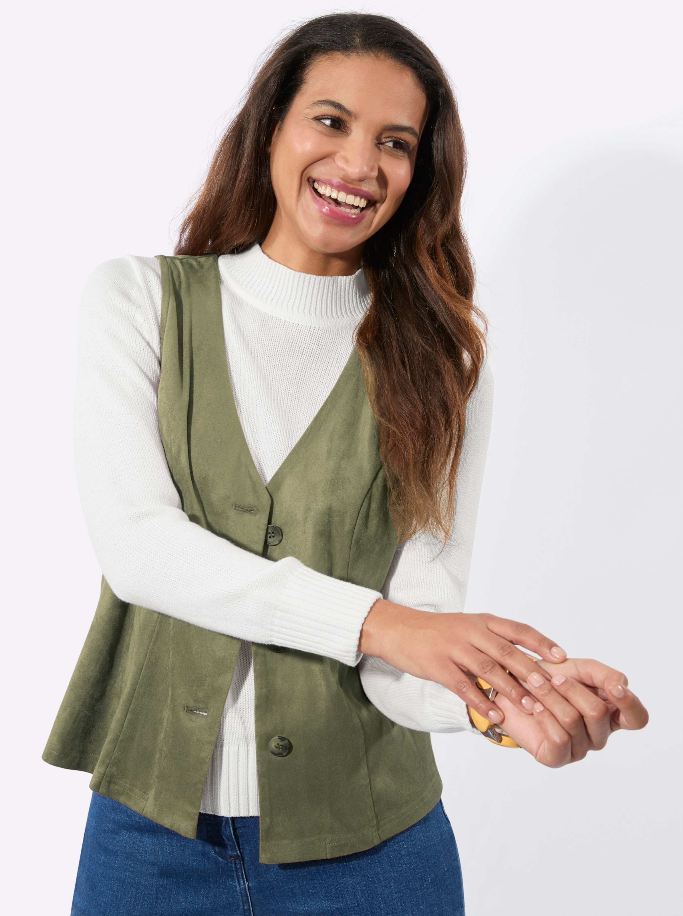 Thumbnail - Lederimitatweste