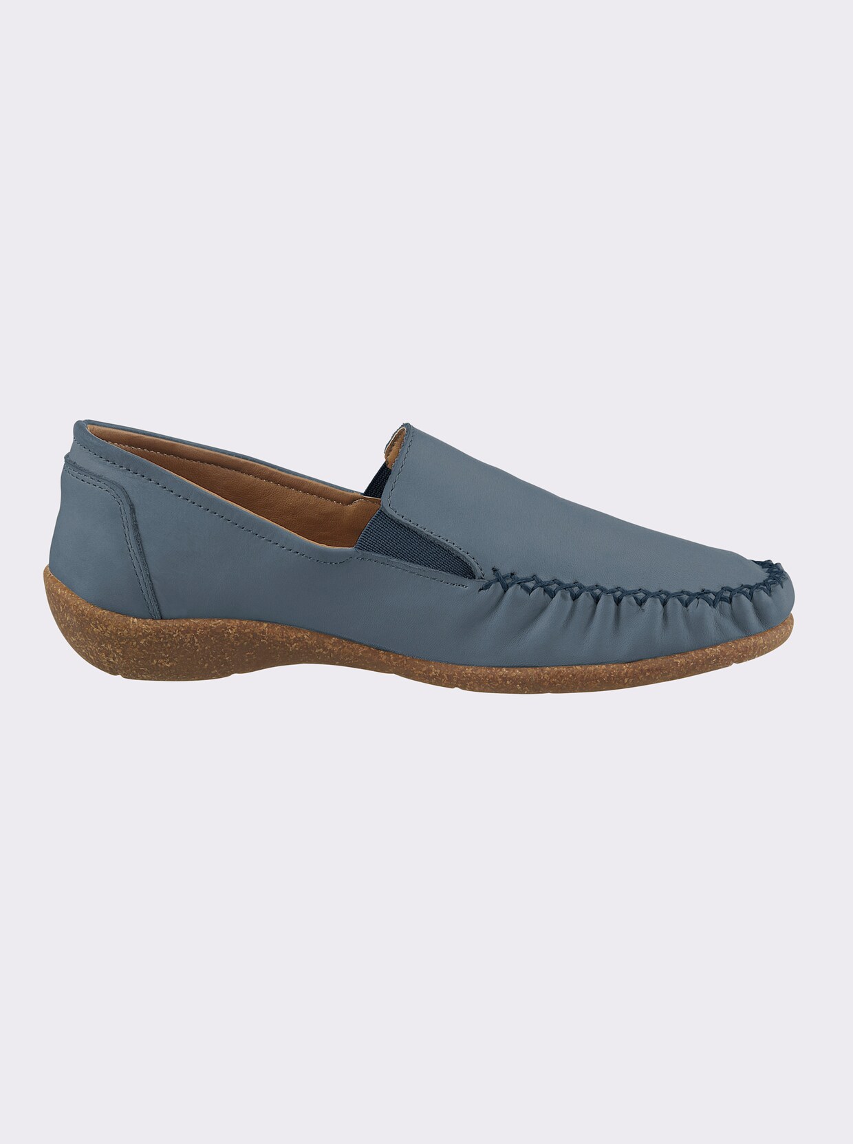 Loretta Slipper - taubenblau