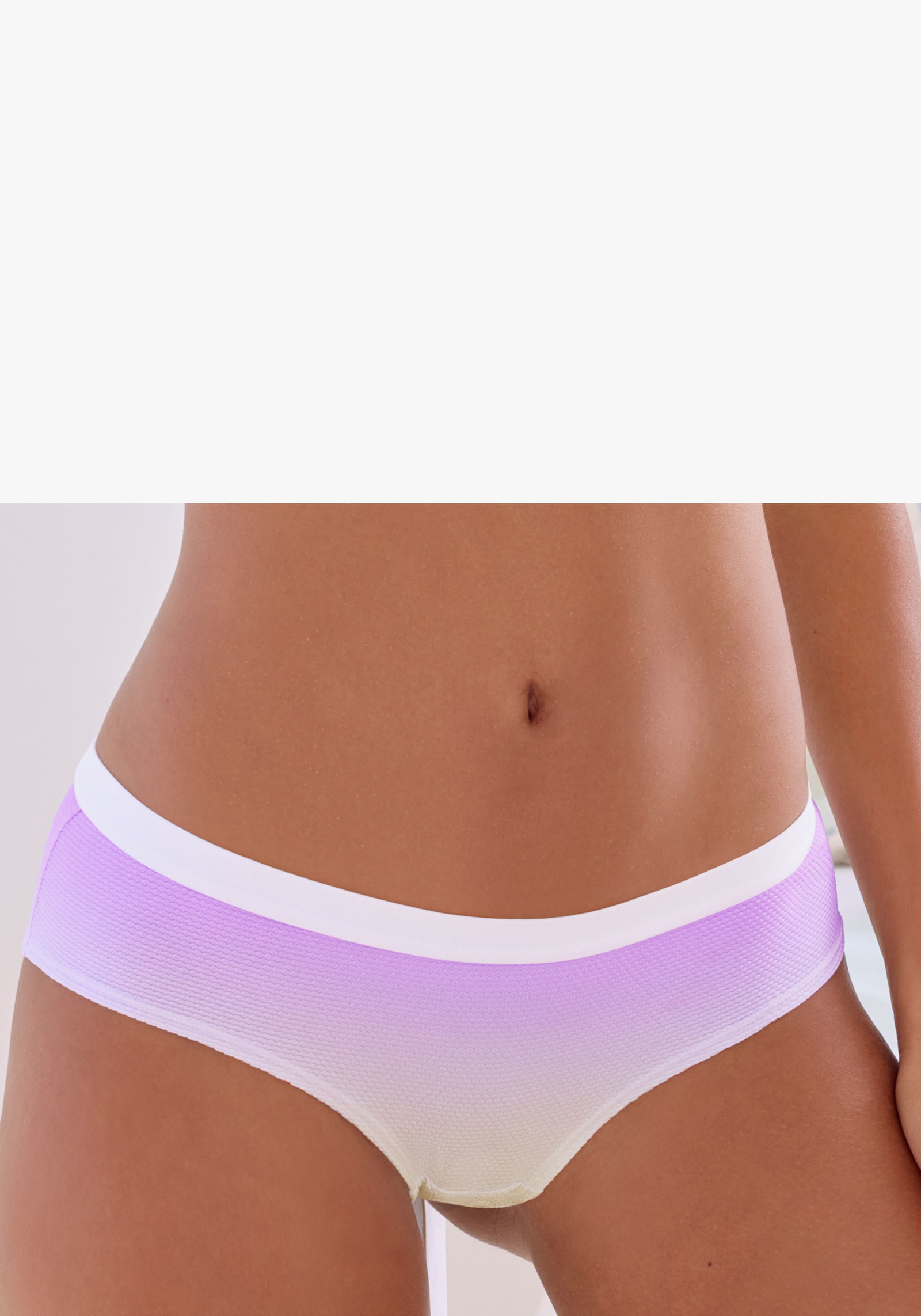 Vivance Panty - wit/paars