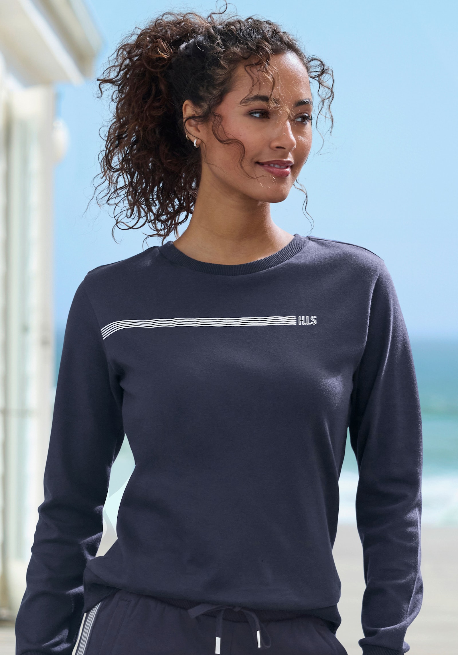 H.I.S Sweatshirt - marine
