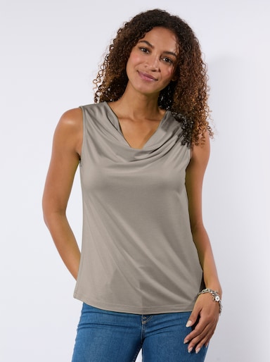 Shirttop - taupe