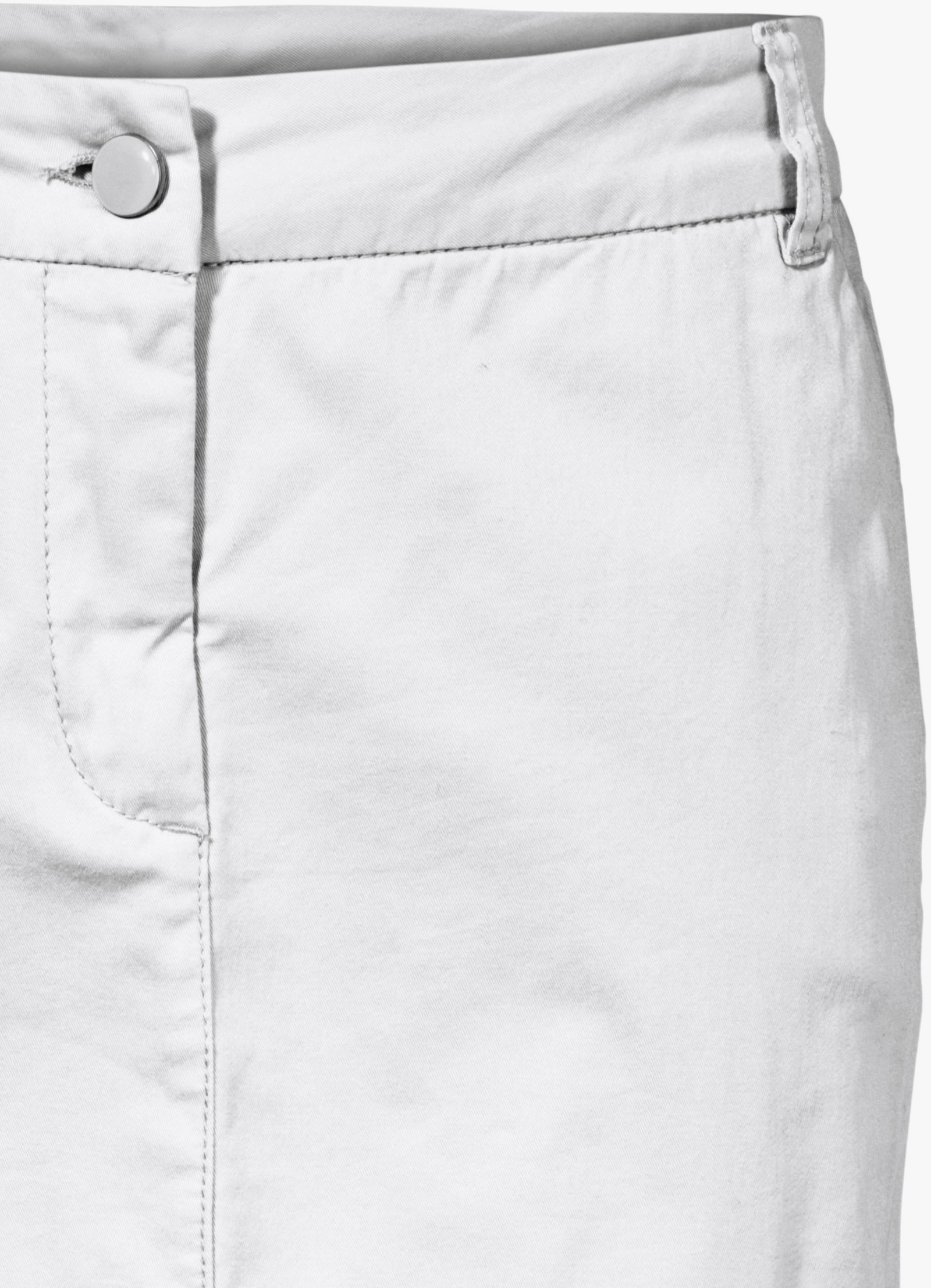 heine Zomerrok in chinostijl - wit