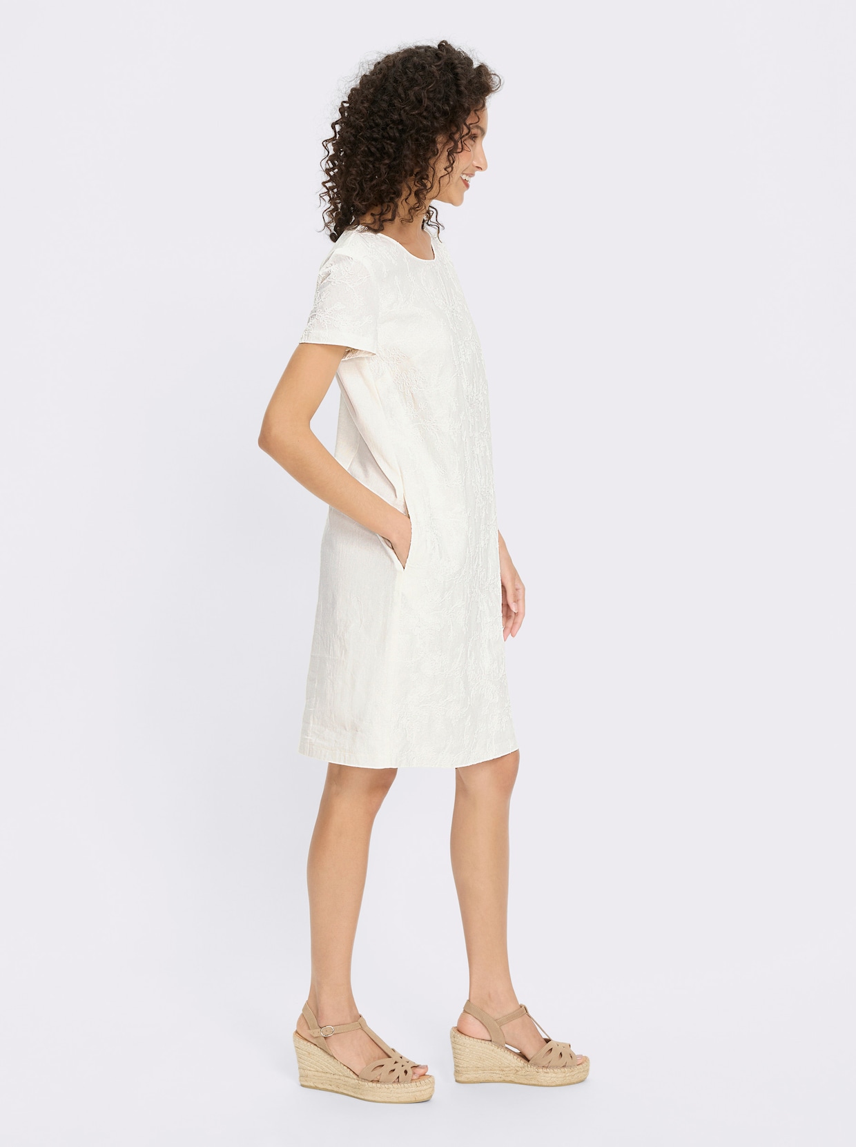 heine Sommerkleid - ecru