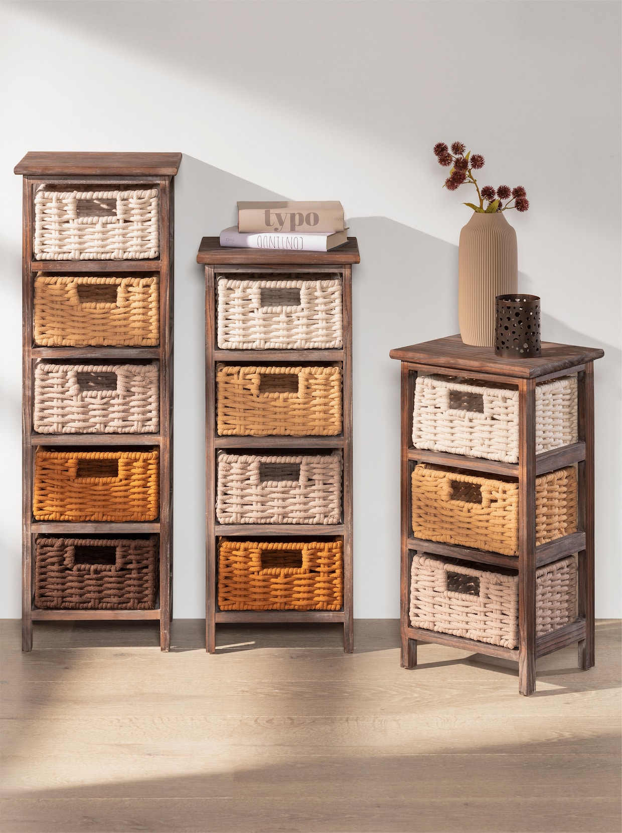 heine home Commode - gris-marron