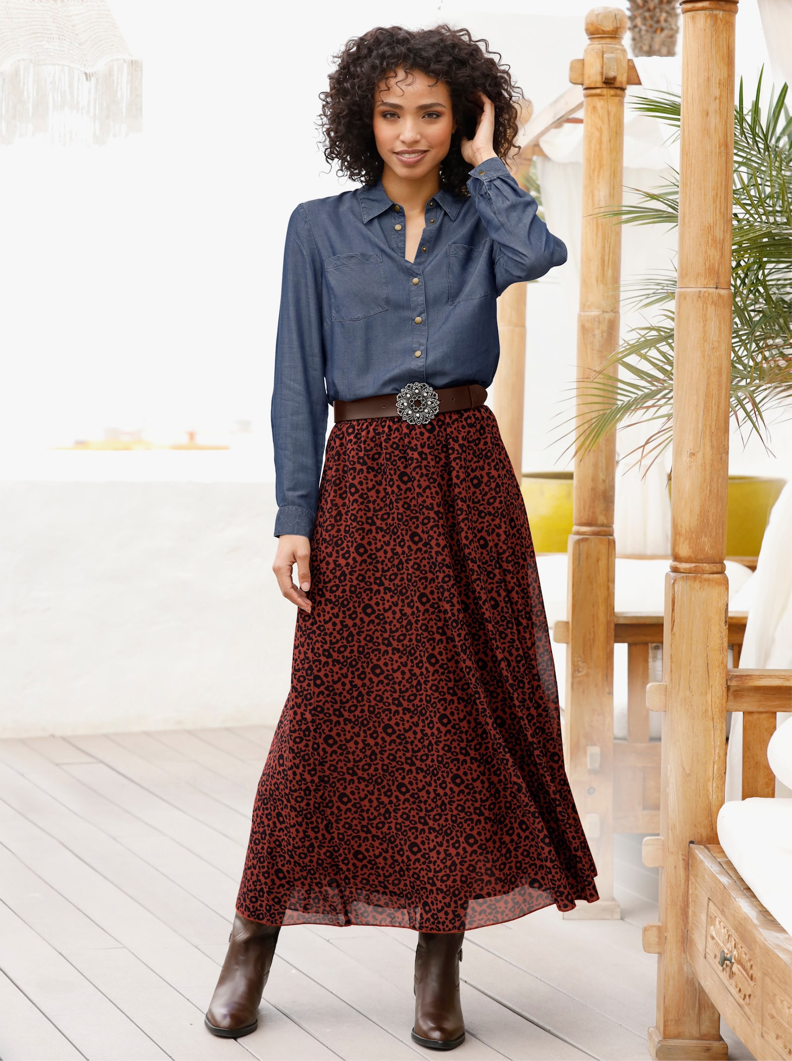 heine Gürtel - rotbraun