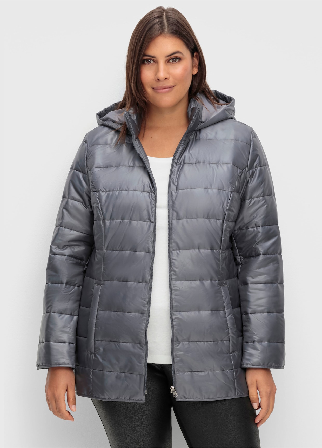 Steppjacke - grau