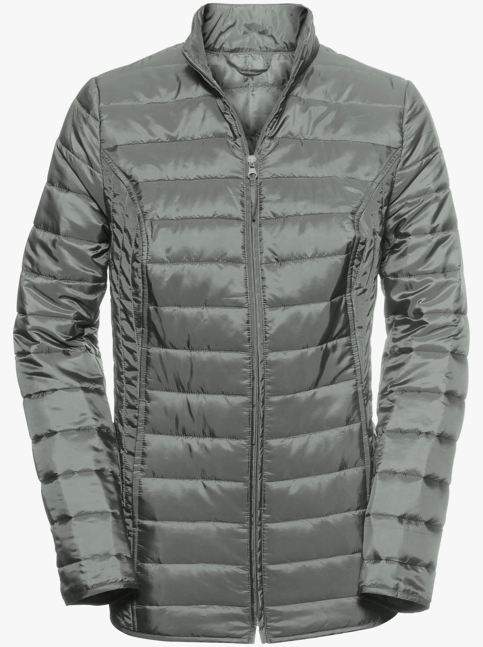 Steppjacke leicht wattiert - schilf