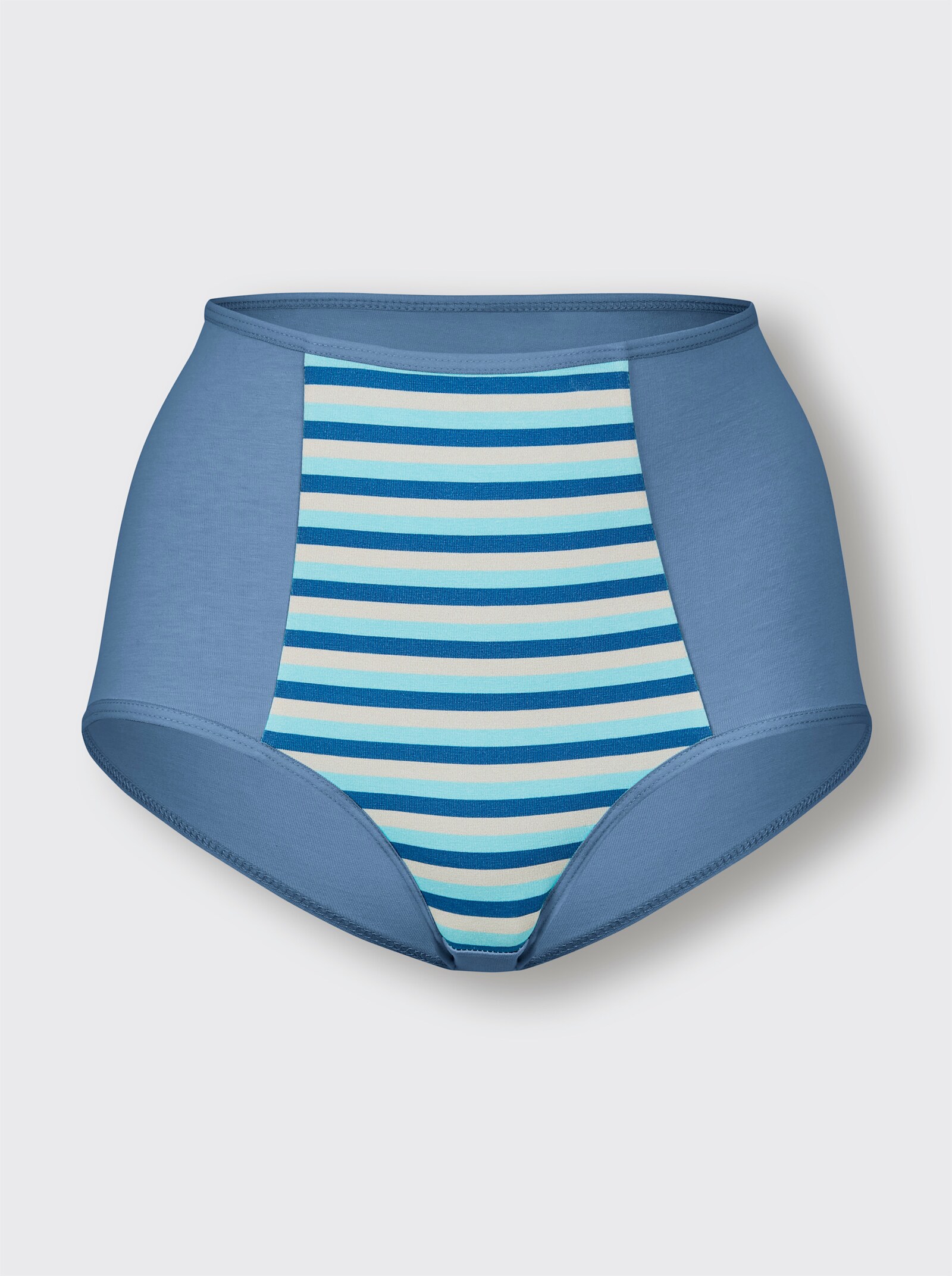 wäschepur Formslip - jeansblau + aquamarin