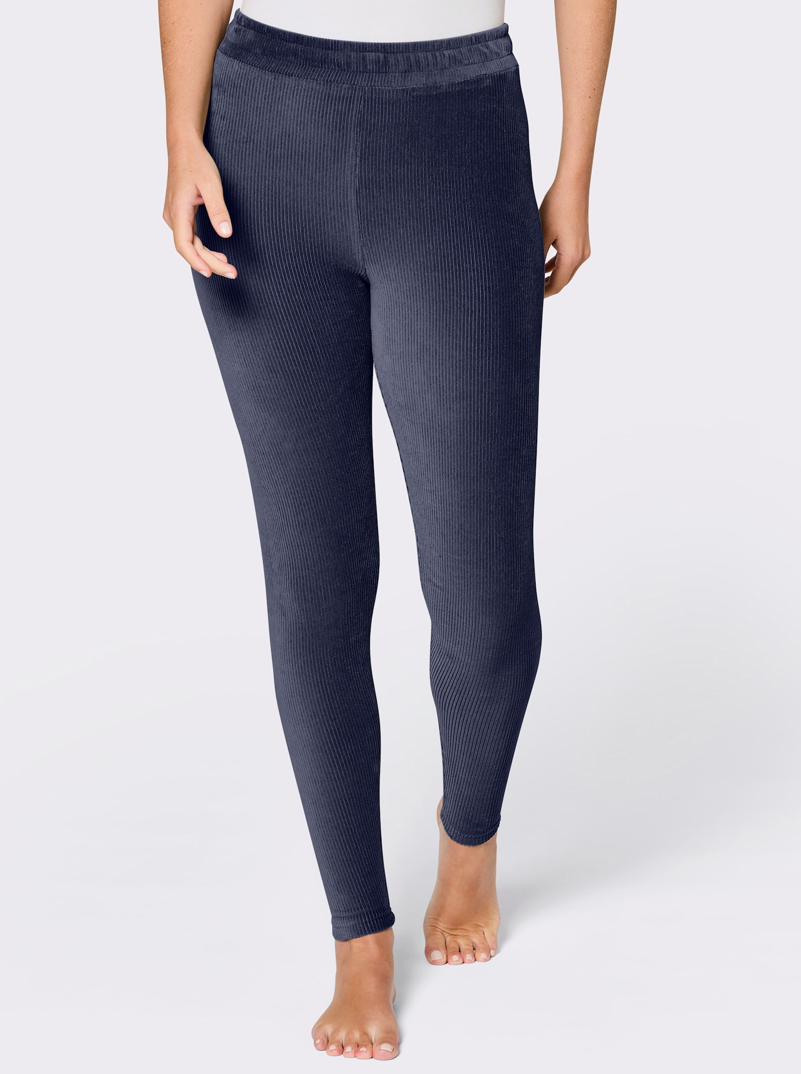 feel good Leggings in Nicki-Qualität - marine