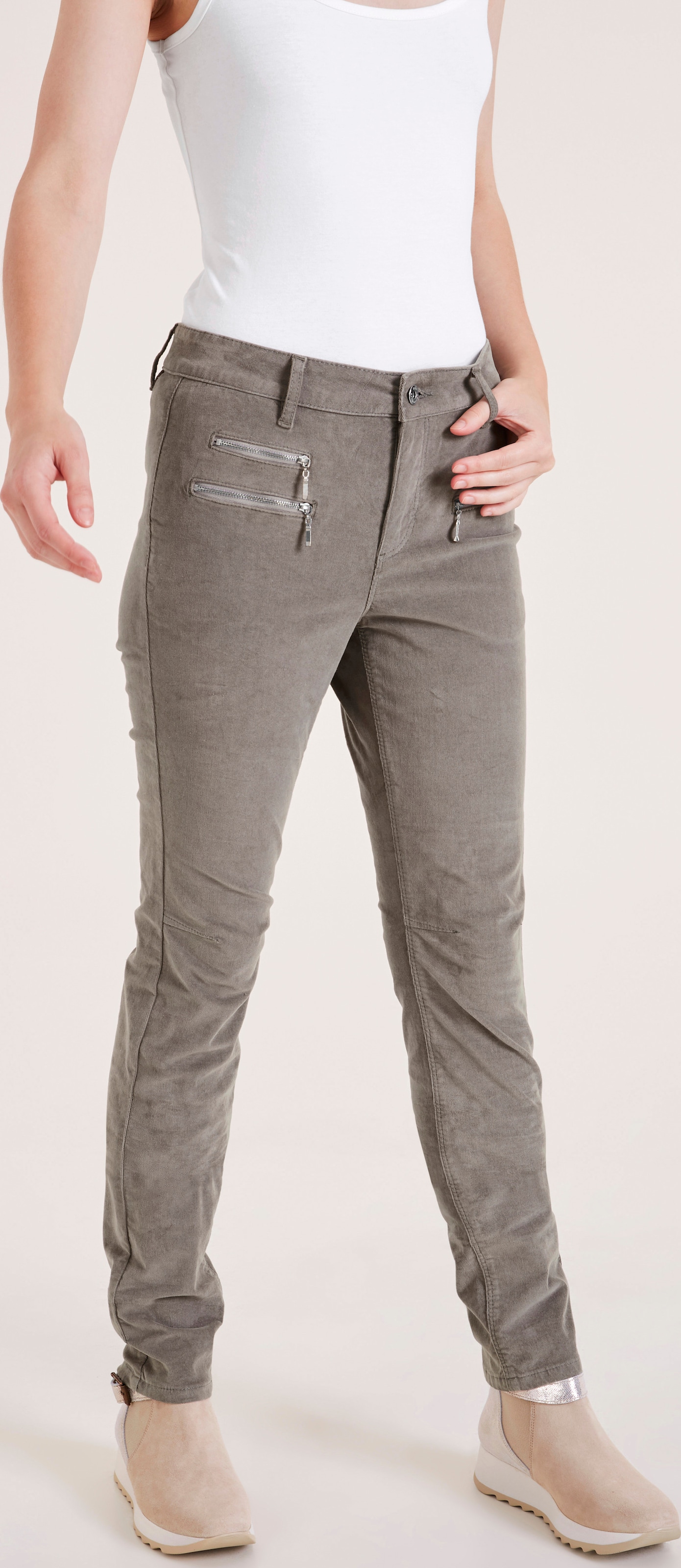 Ribcord broek