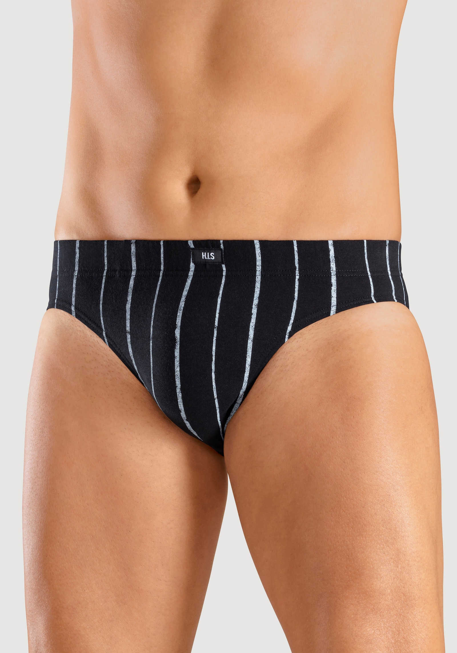 H.I.S Slip - anthra / schwarz / grau / streifen / karo