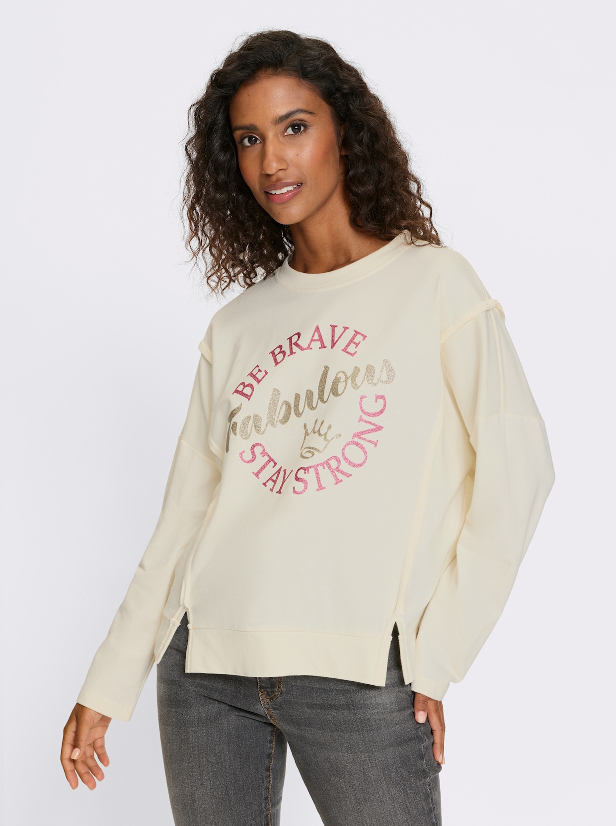 heine Sweatshirt - champagner