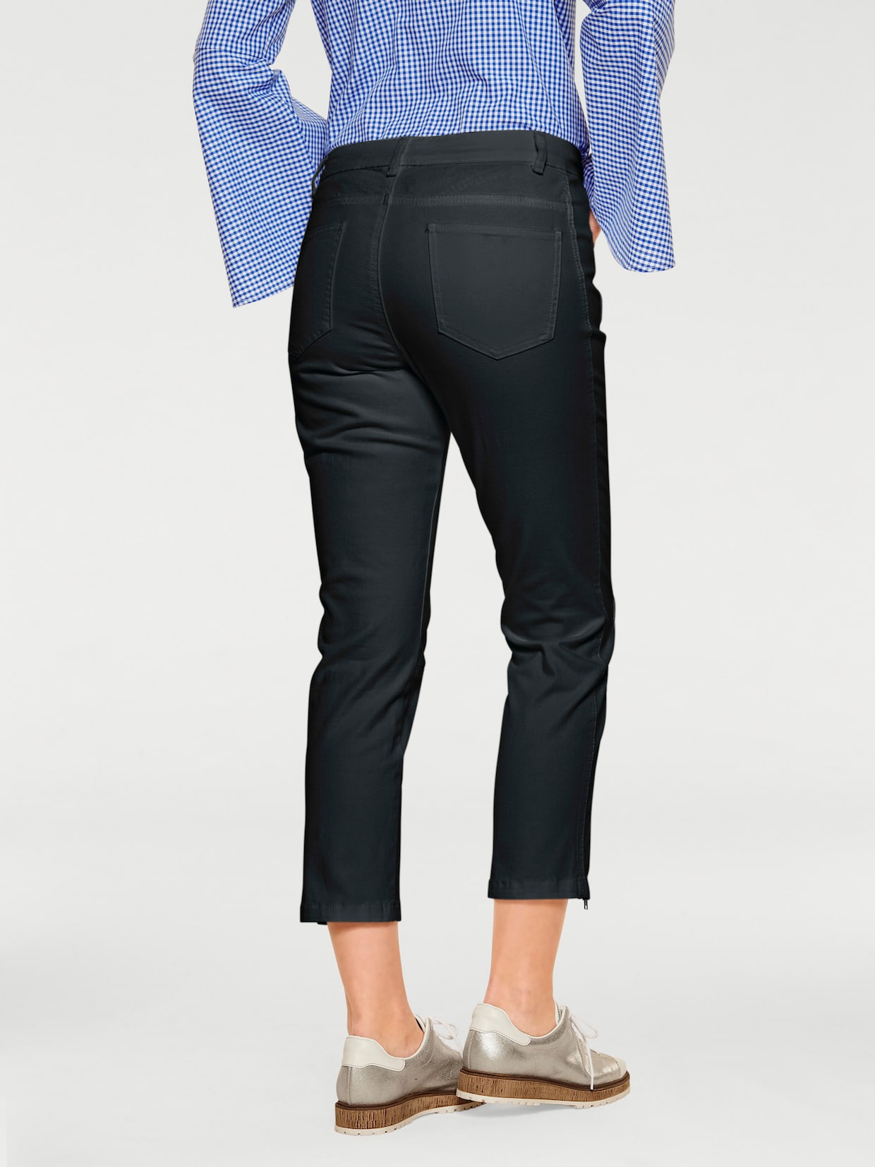 heine Pantalon skinny - noir