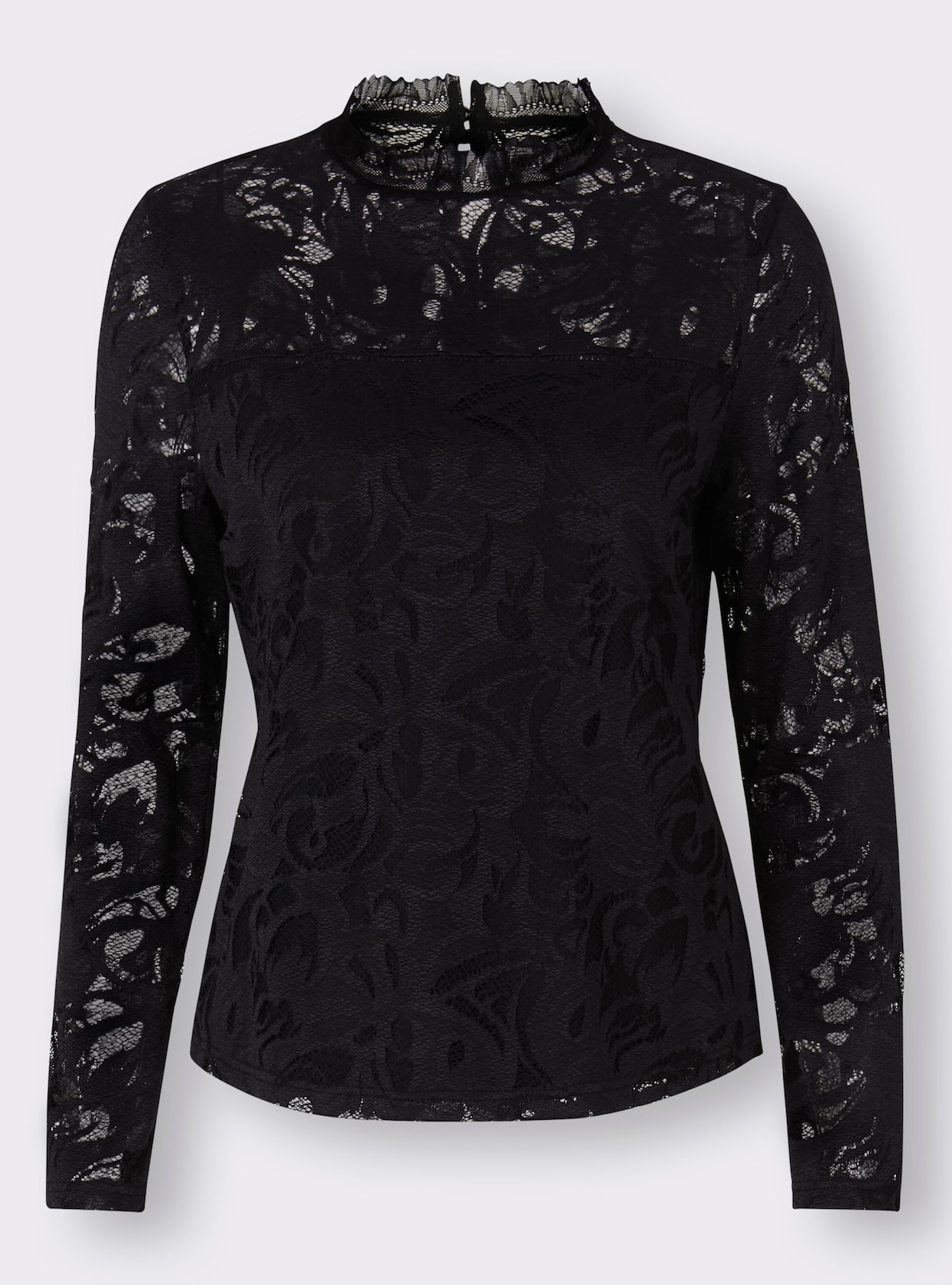 heine Langarmshirt - schwarz
