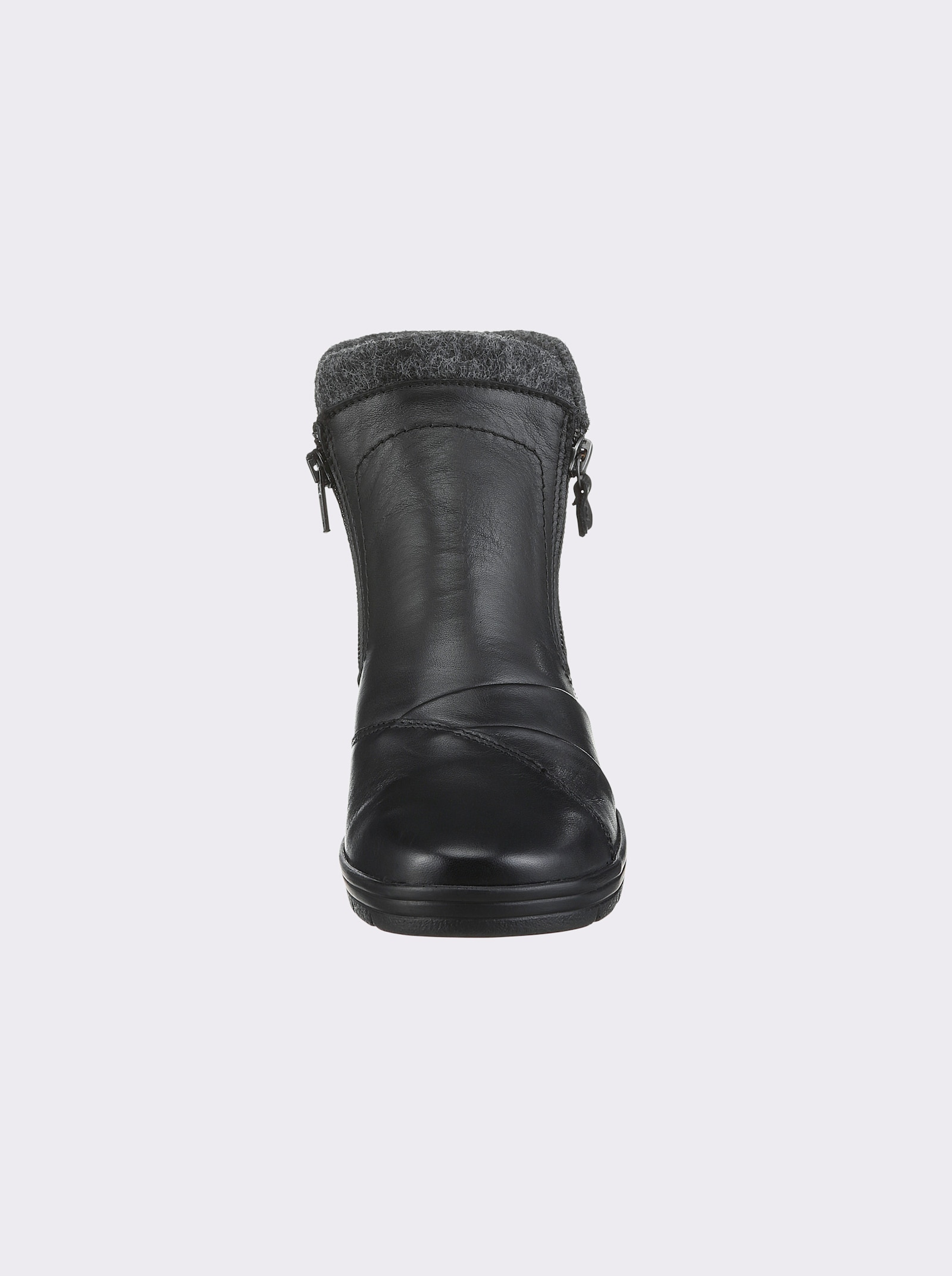 airsoft comfort+ Keilstiefelette - schwarz