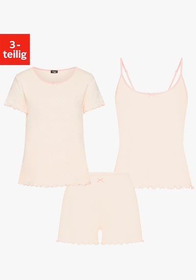 Vivance Dreams Pyjama court - abricot