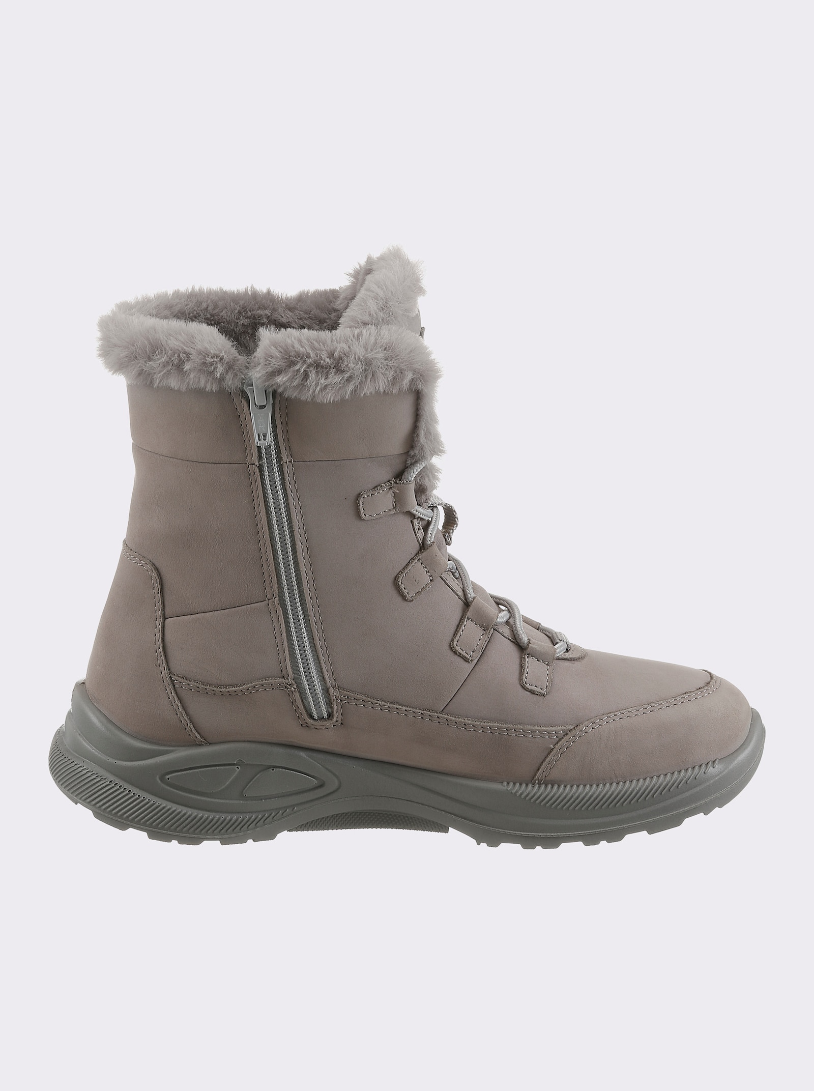 Jomos Winterstiefel mit warmem Futter - grau