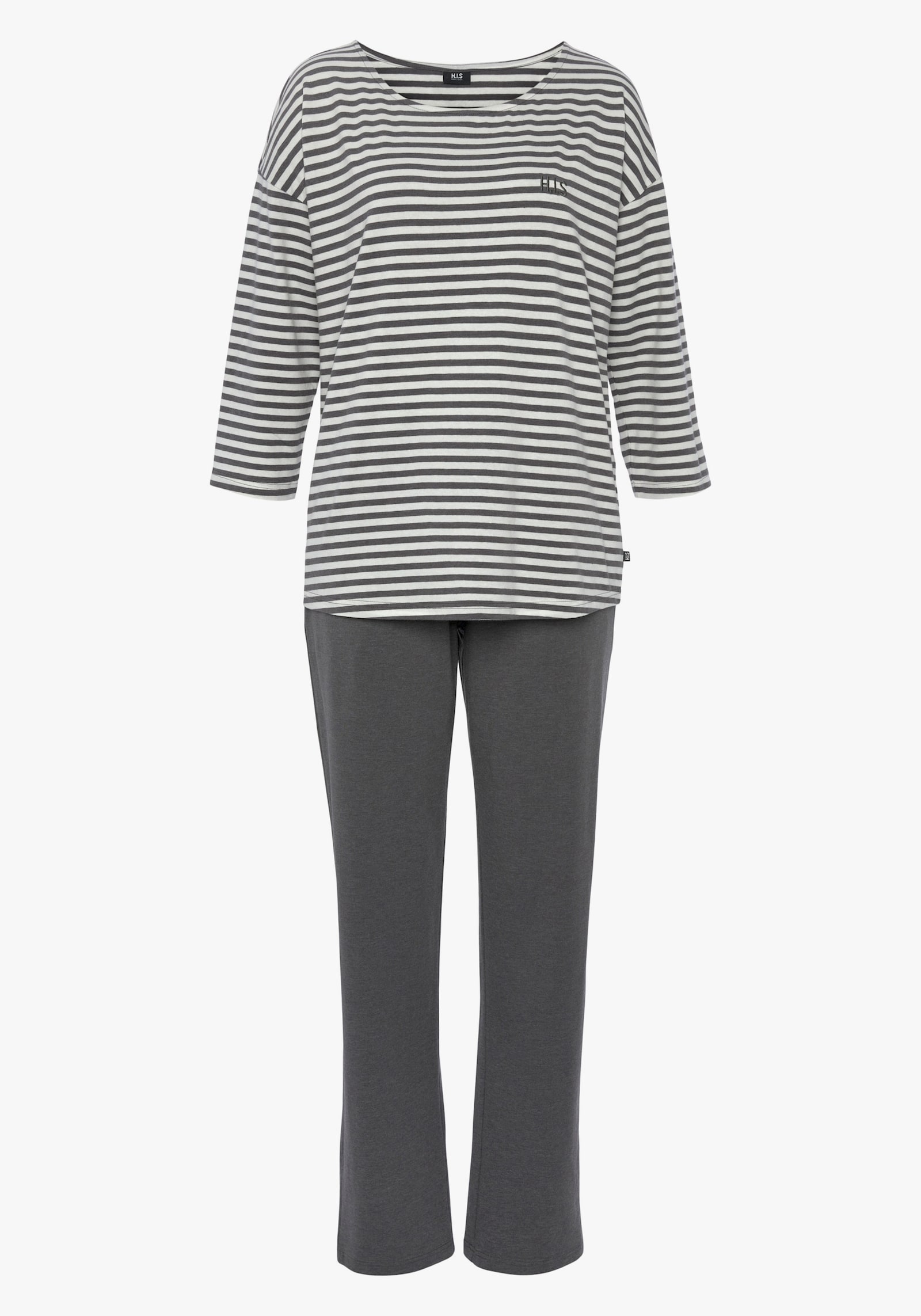 H.I.S Pyjama - anthrazit