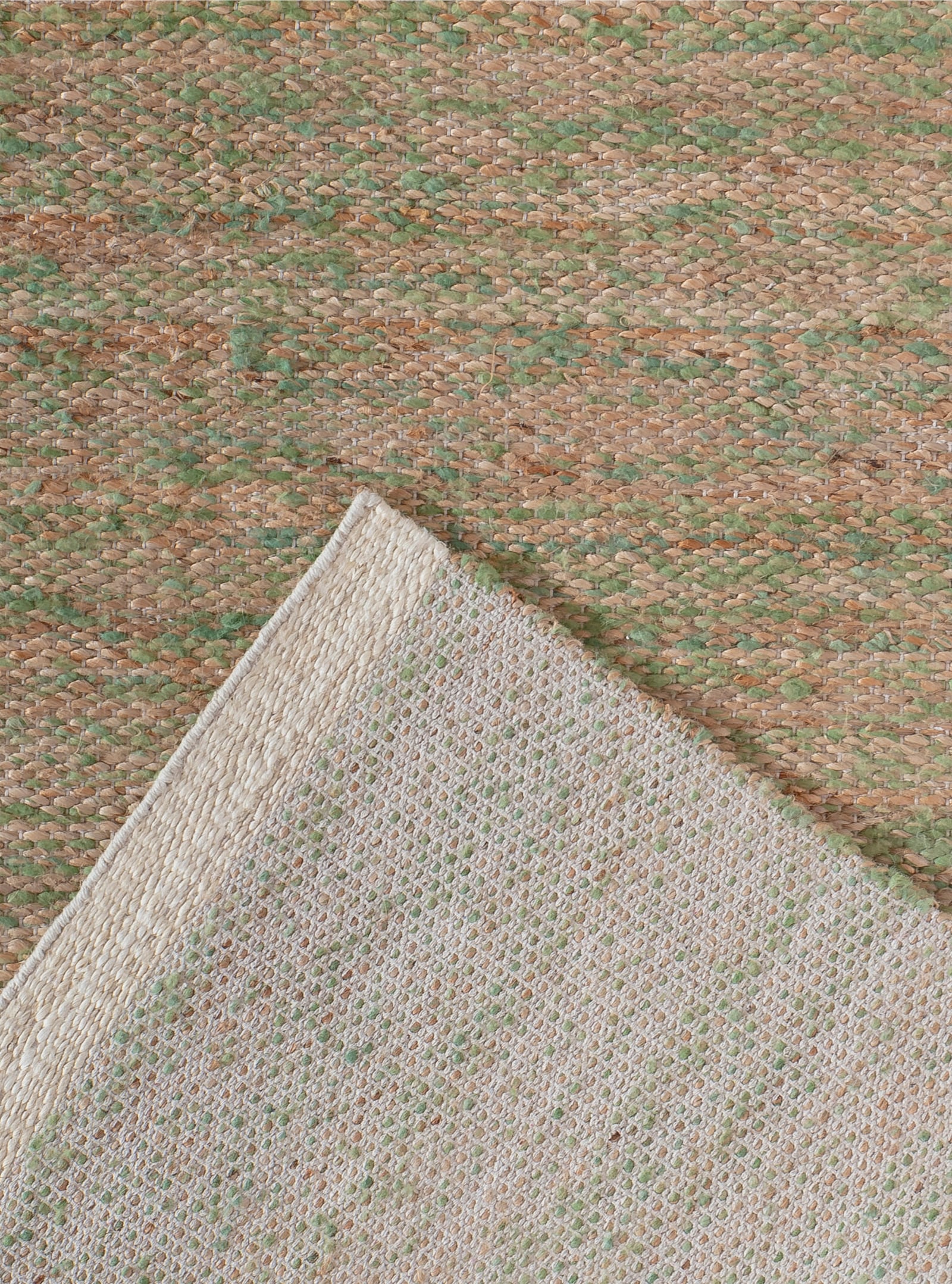 heine home Teppich - grün-meliert