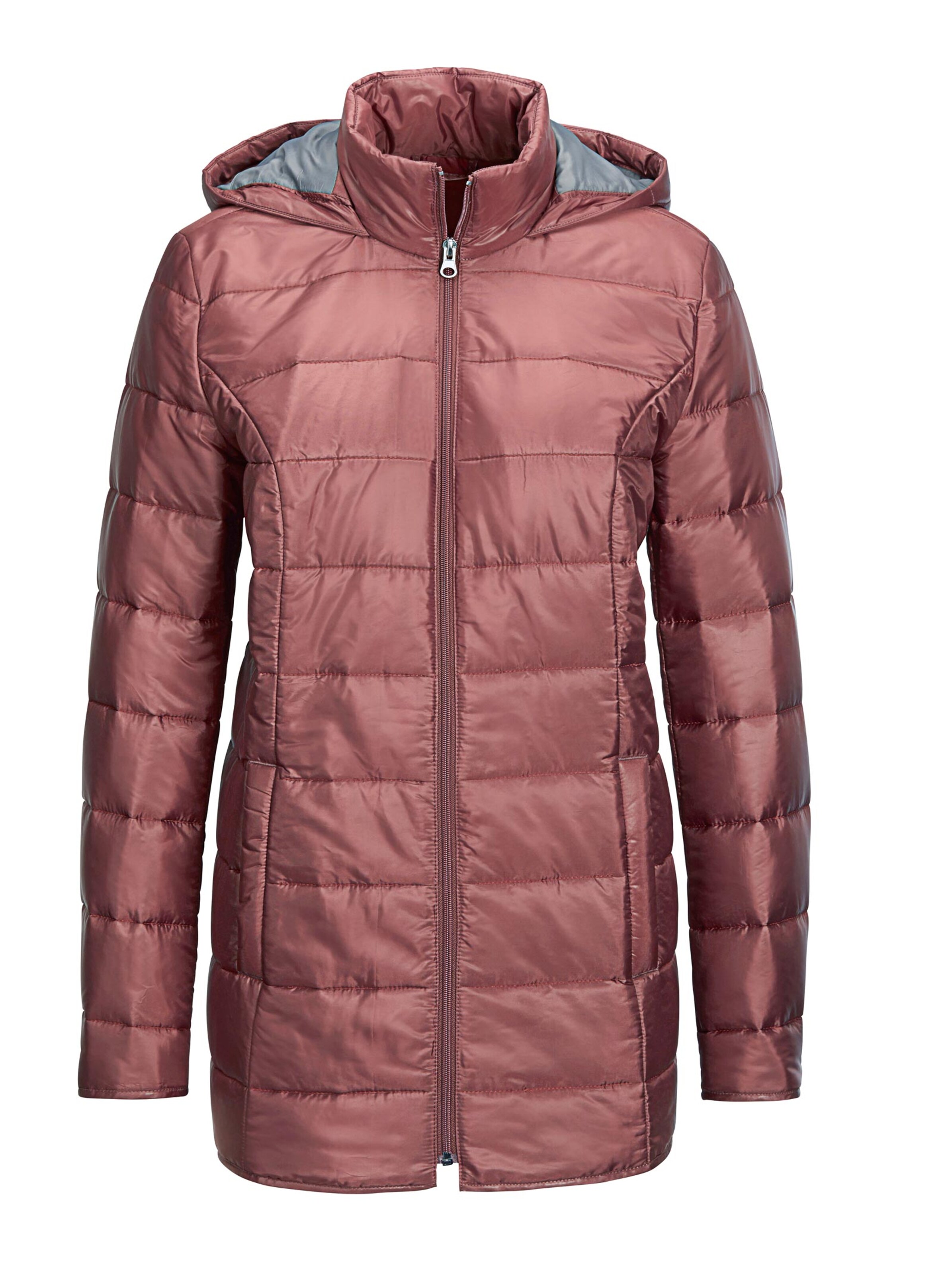 Steppjacke - terrakotta