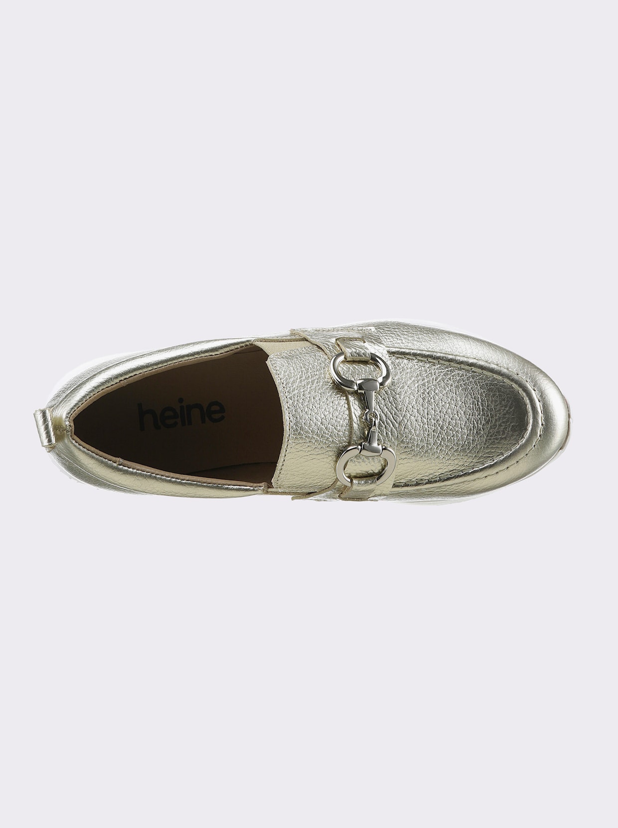 heine Slipper - platin-metallic