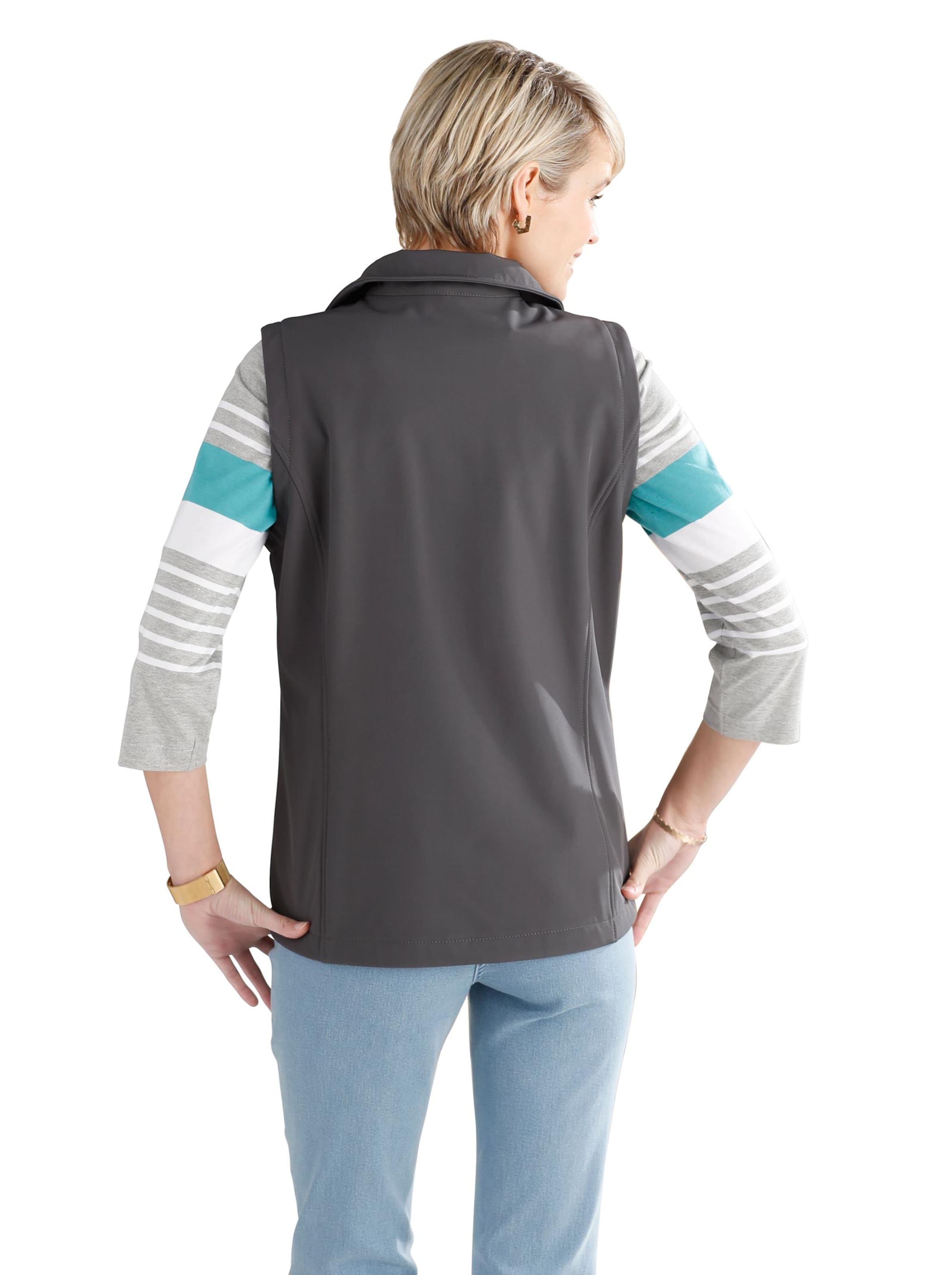 Softshell-Weste - anthrazit