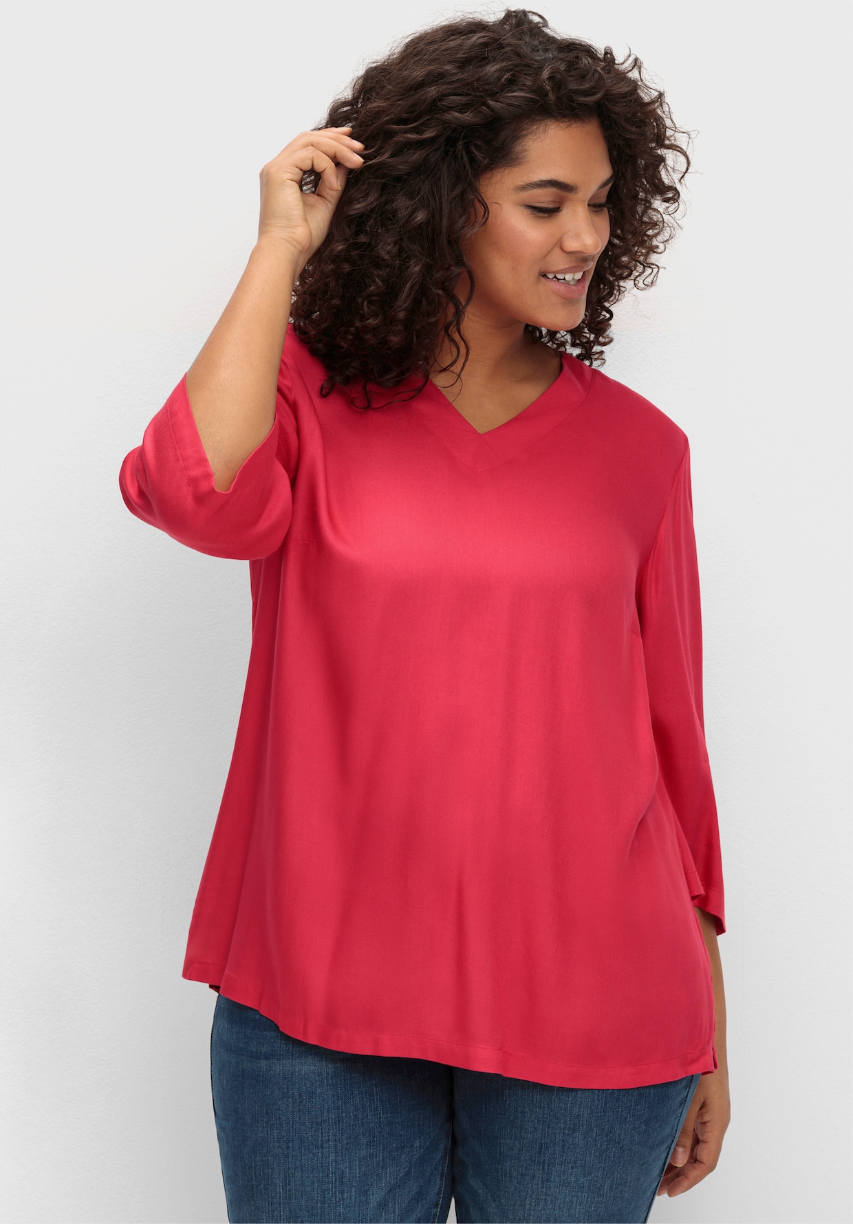 sheego Tuniek - magenta
