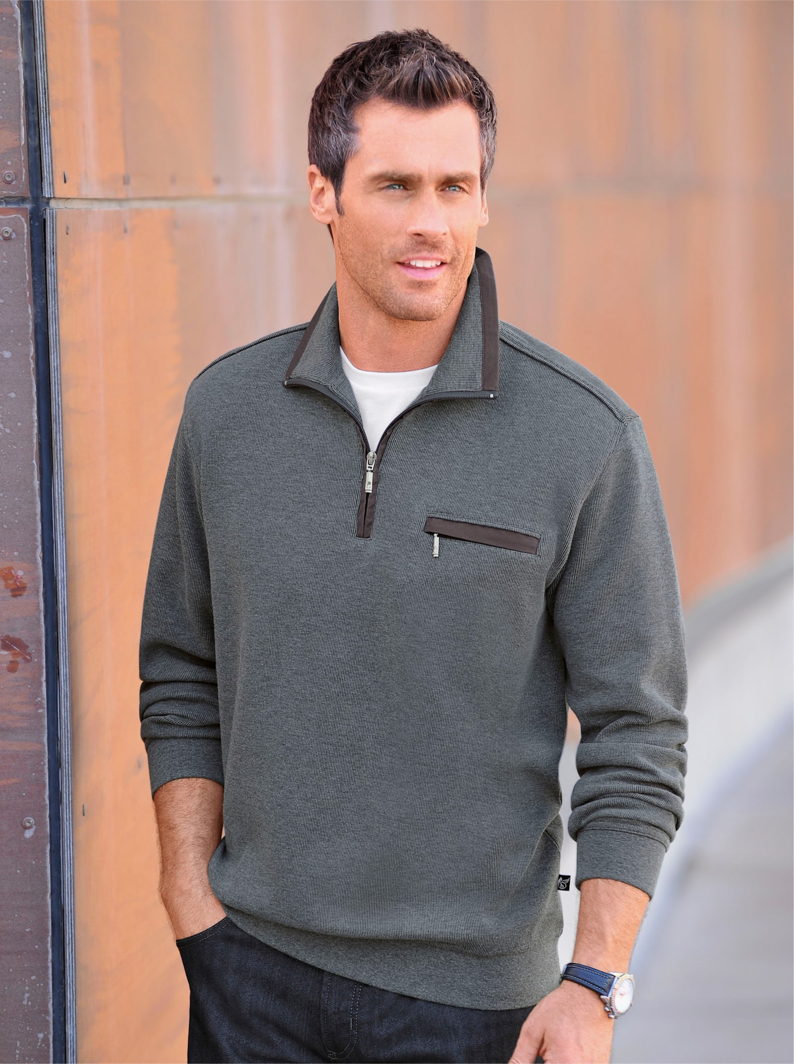 Hajo Sweatshirt - anthrazit