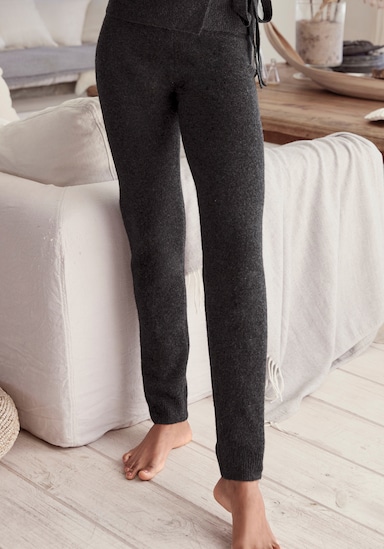 LASCANA Pantalon en tricot - anthracite